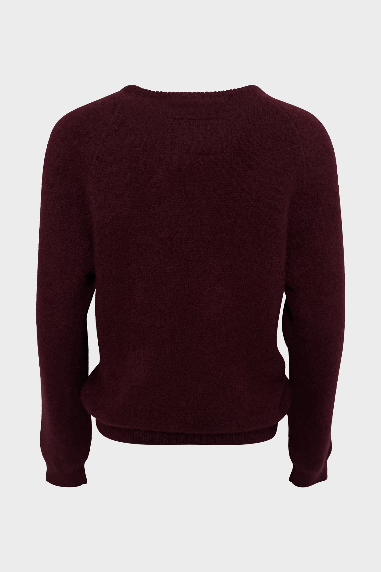 FRENCKENBERGER Fluffy Sweater in Burgundy