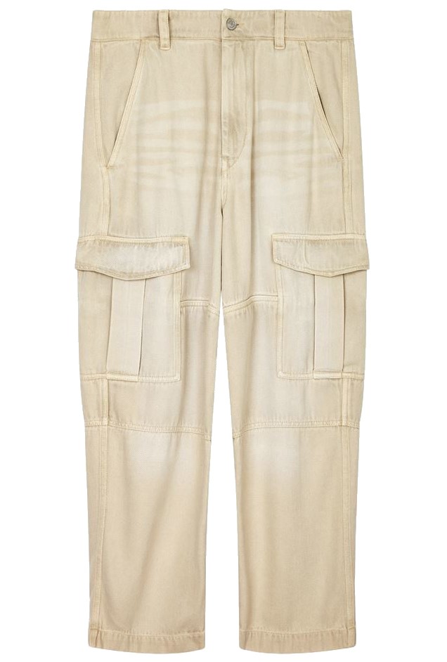 ISABEL MARANT Terence Cargo Pant in Ecru ISABEL MARANT Terence Cargo Pant in Ecru