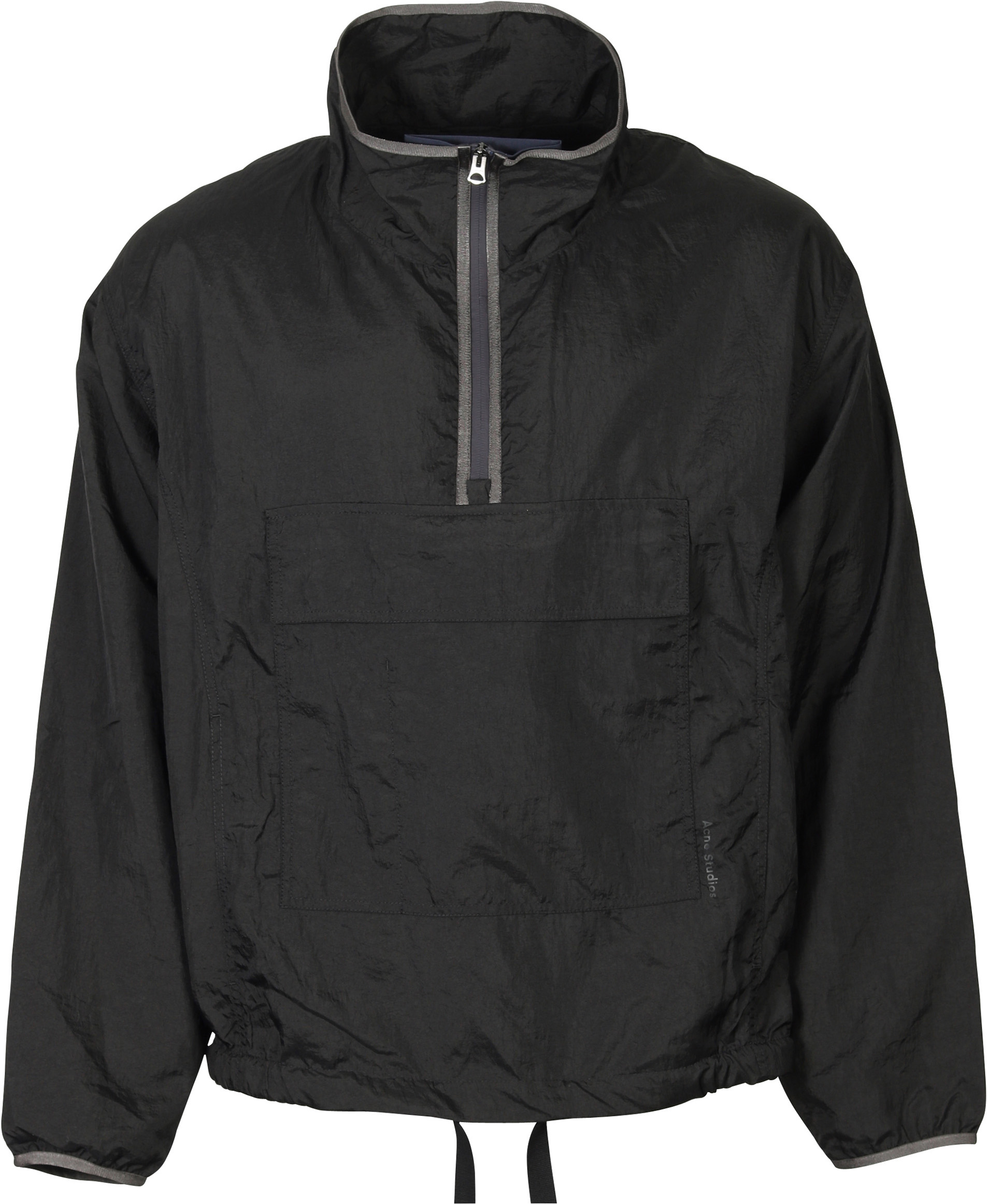 Acne Studios Overshirt Odion Black Nylon