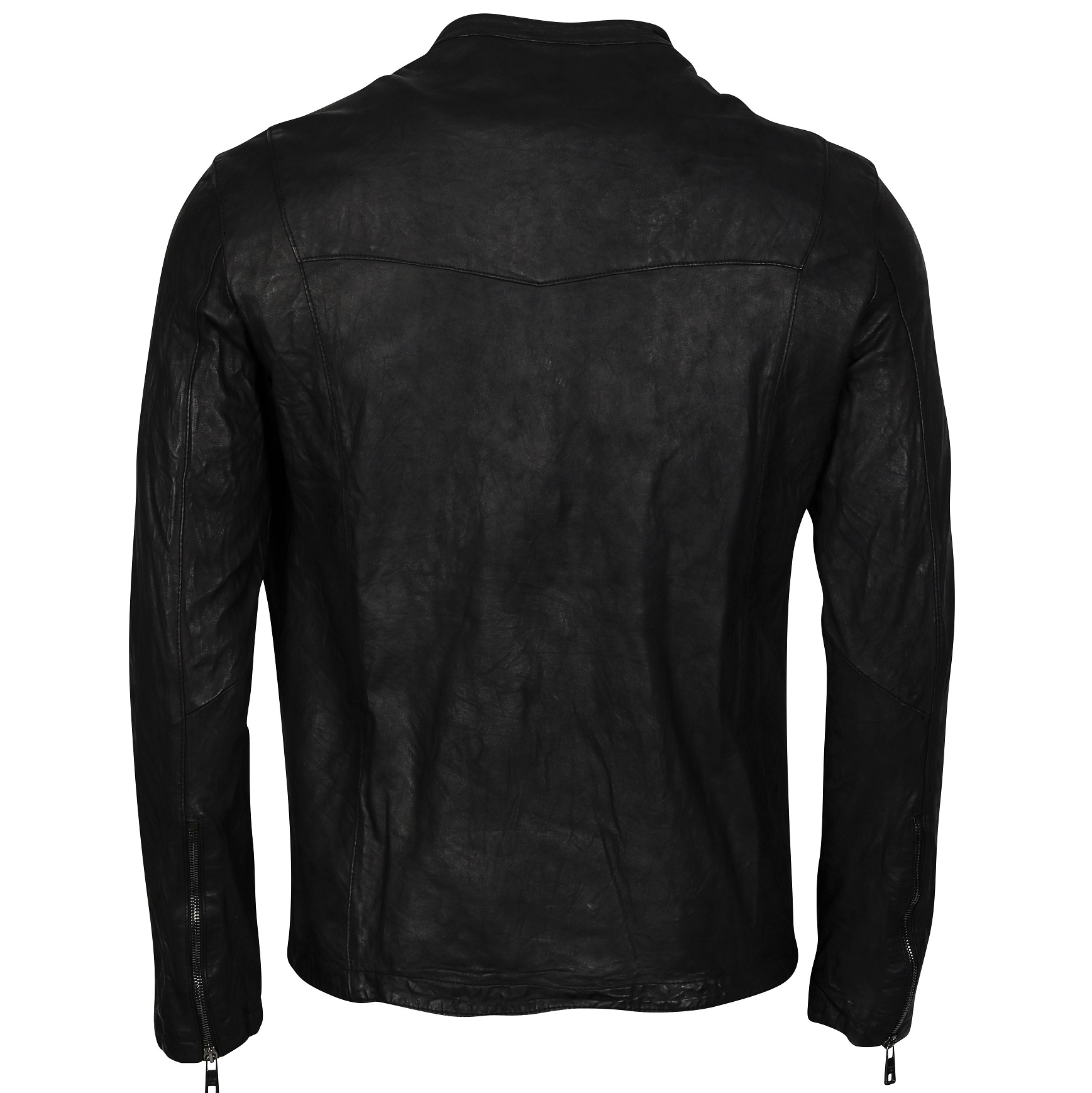 Giorgio Brato Biker Jacket in Black 48