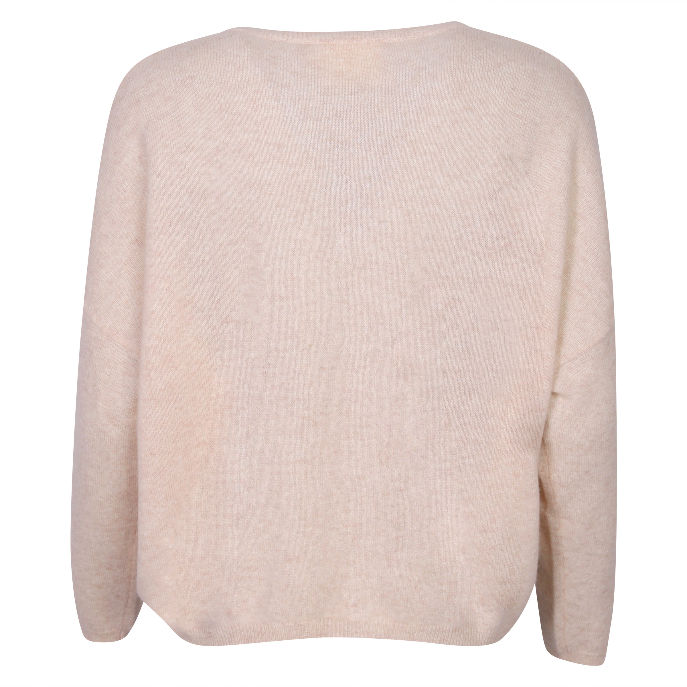 Absolut Cashmere Oversized Sweater Light Beige Melange S