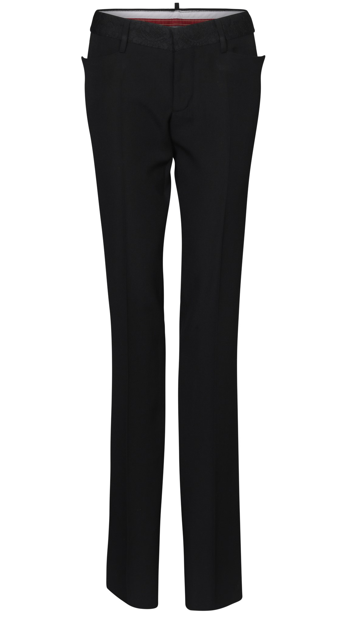 DSQUARED2 Dana Pant with Lace in Black