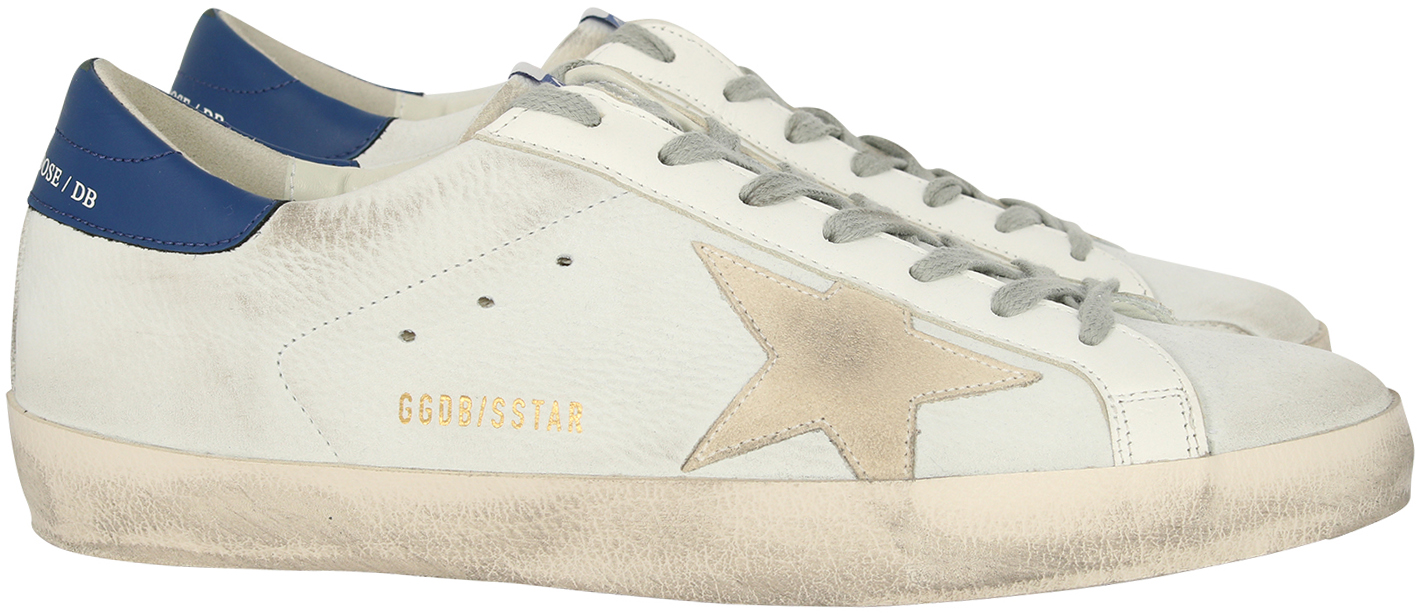 Golden Goose Superstar White Nabuk/Cream Star
