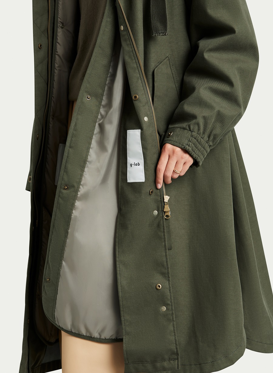 G-LAB Akira Parka in Leaf
