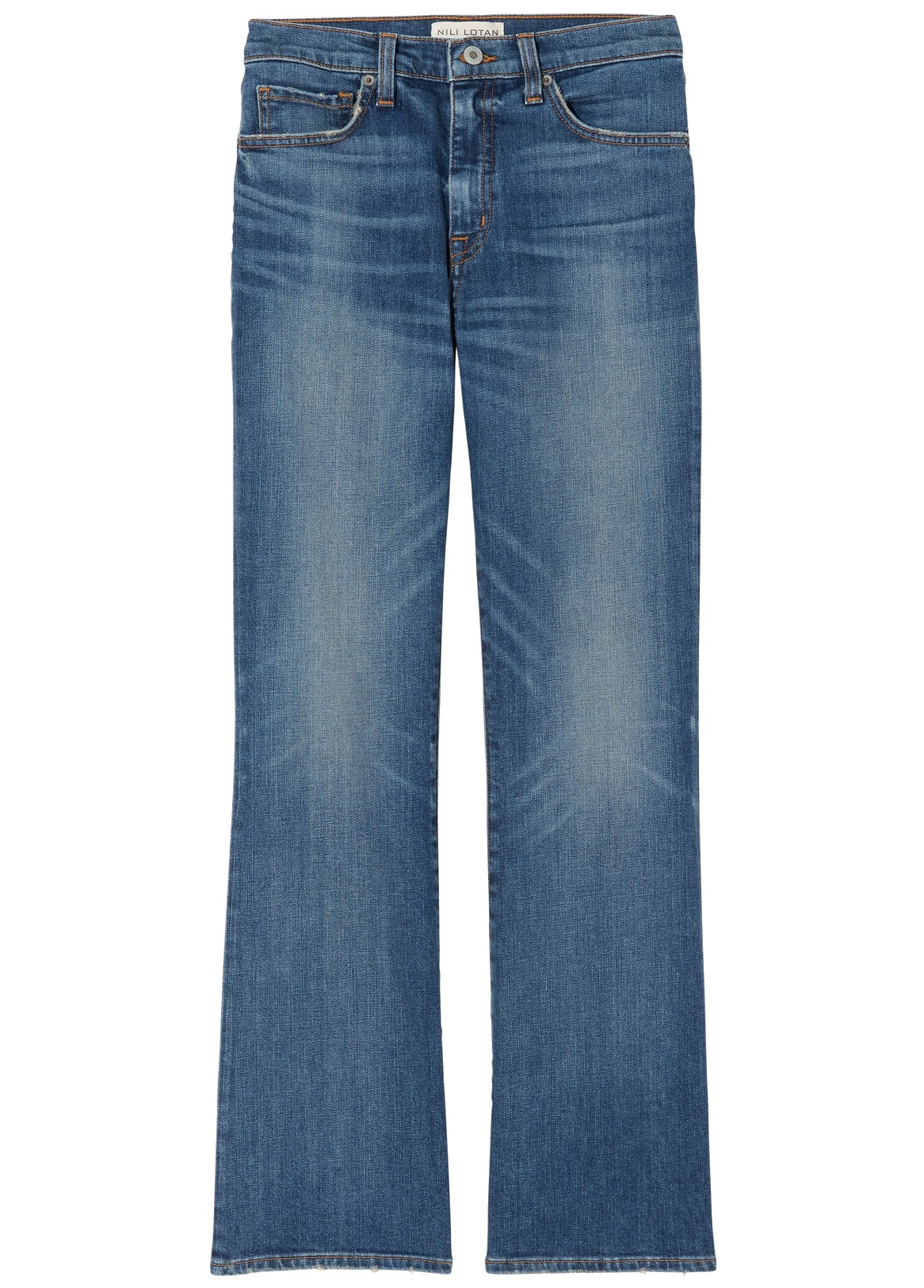 NILI LOTAN Boot Cut Jeans in Classic Wash