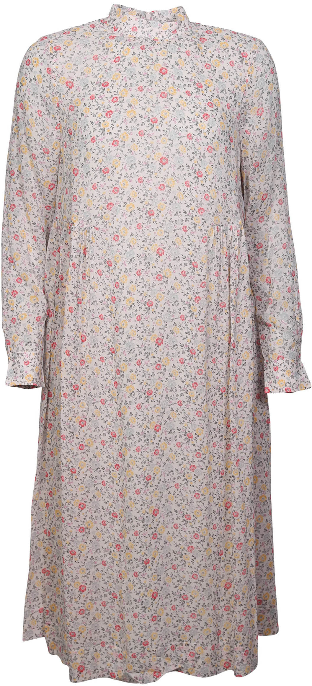 Ganni Viscose Dress Light Flowerprint