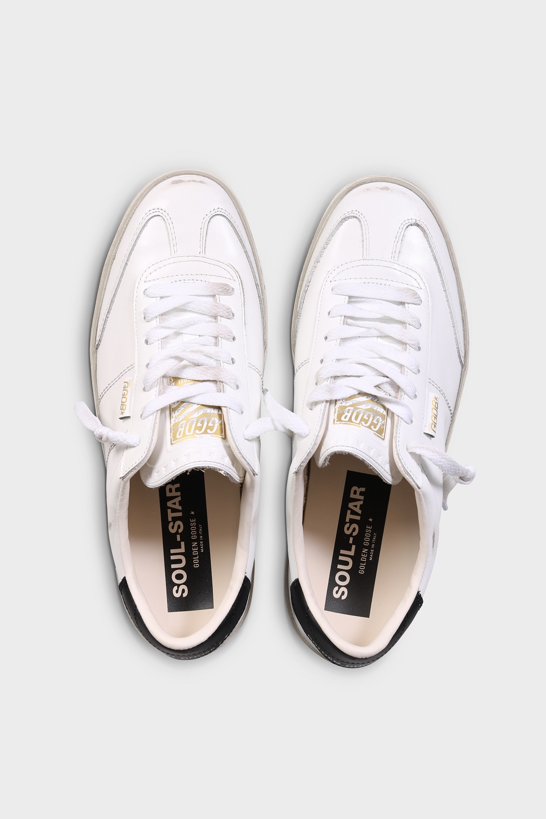 GOLDEN GOOSE Soul-Star in White/Black