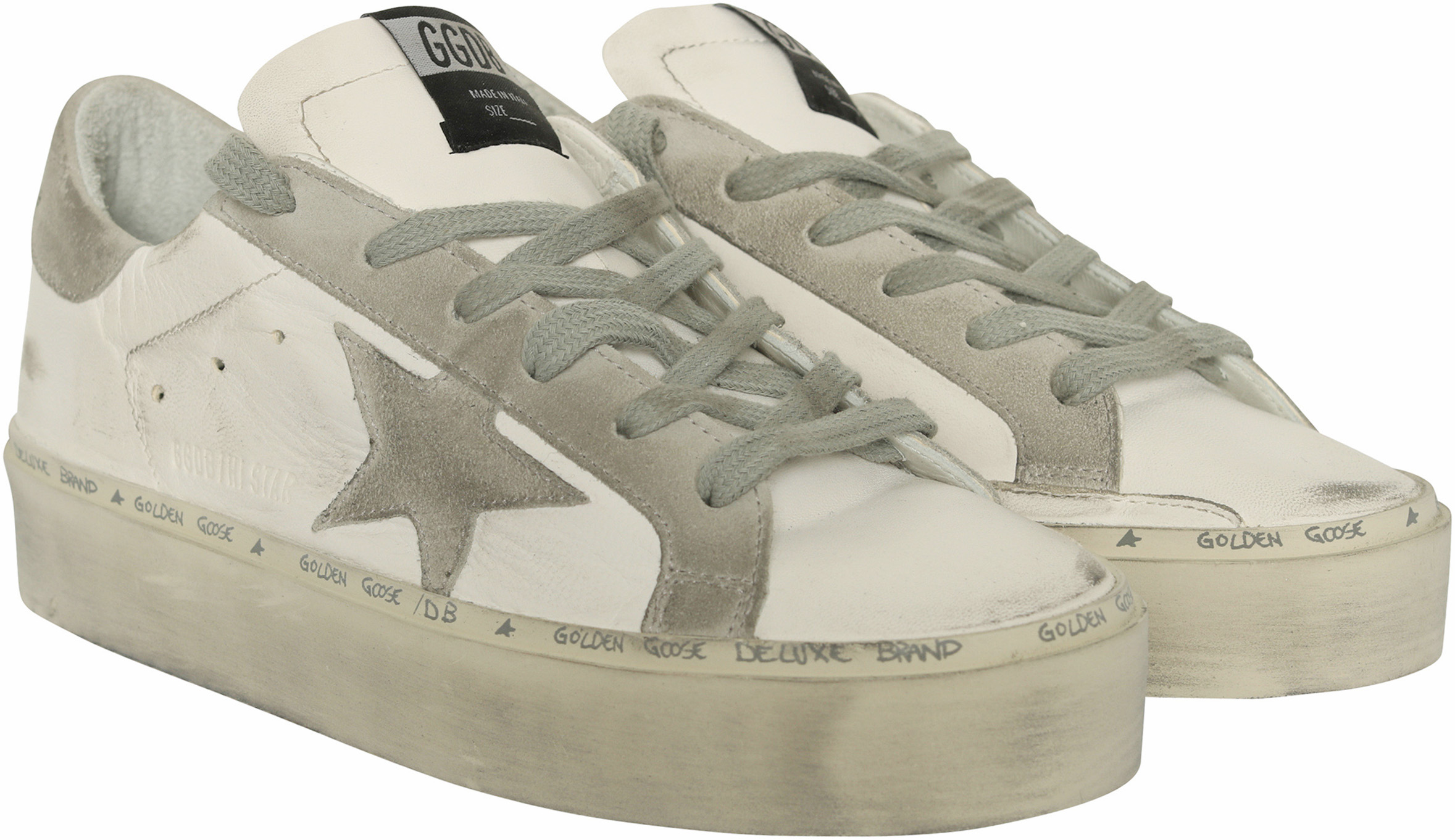 Golden Goose Sneaker Hi Star White/Grey