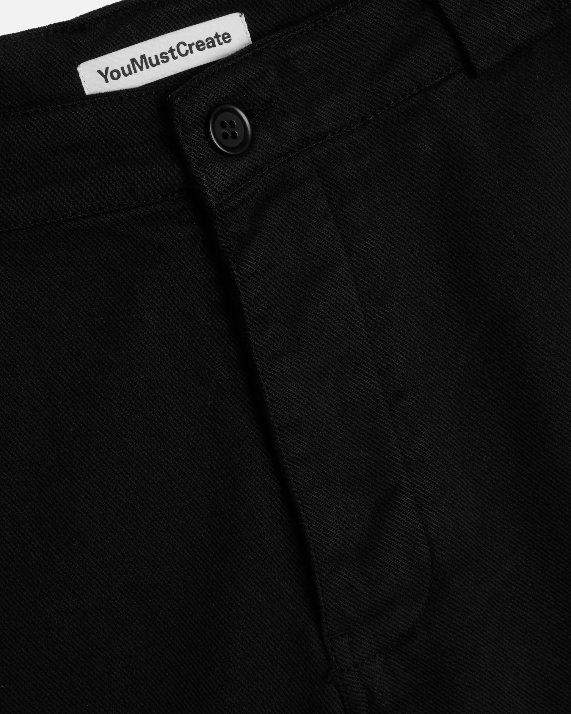 YOU MUST CREATE Babe Ruth Trouser in Black