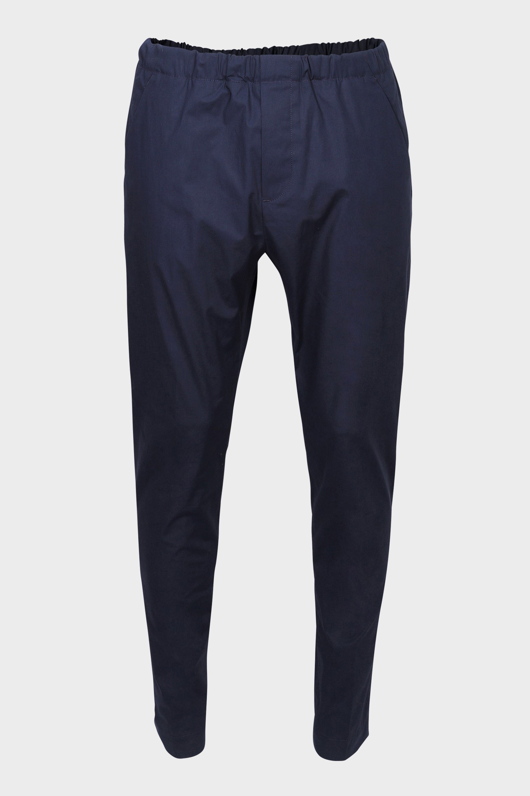 NINE:INTHE:MORNING Mirko Cotton Stretch Pant Navy Blue