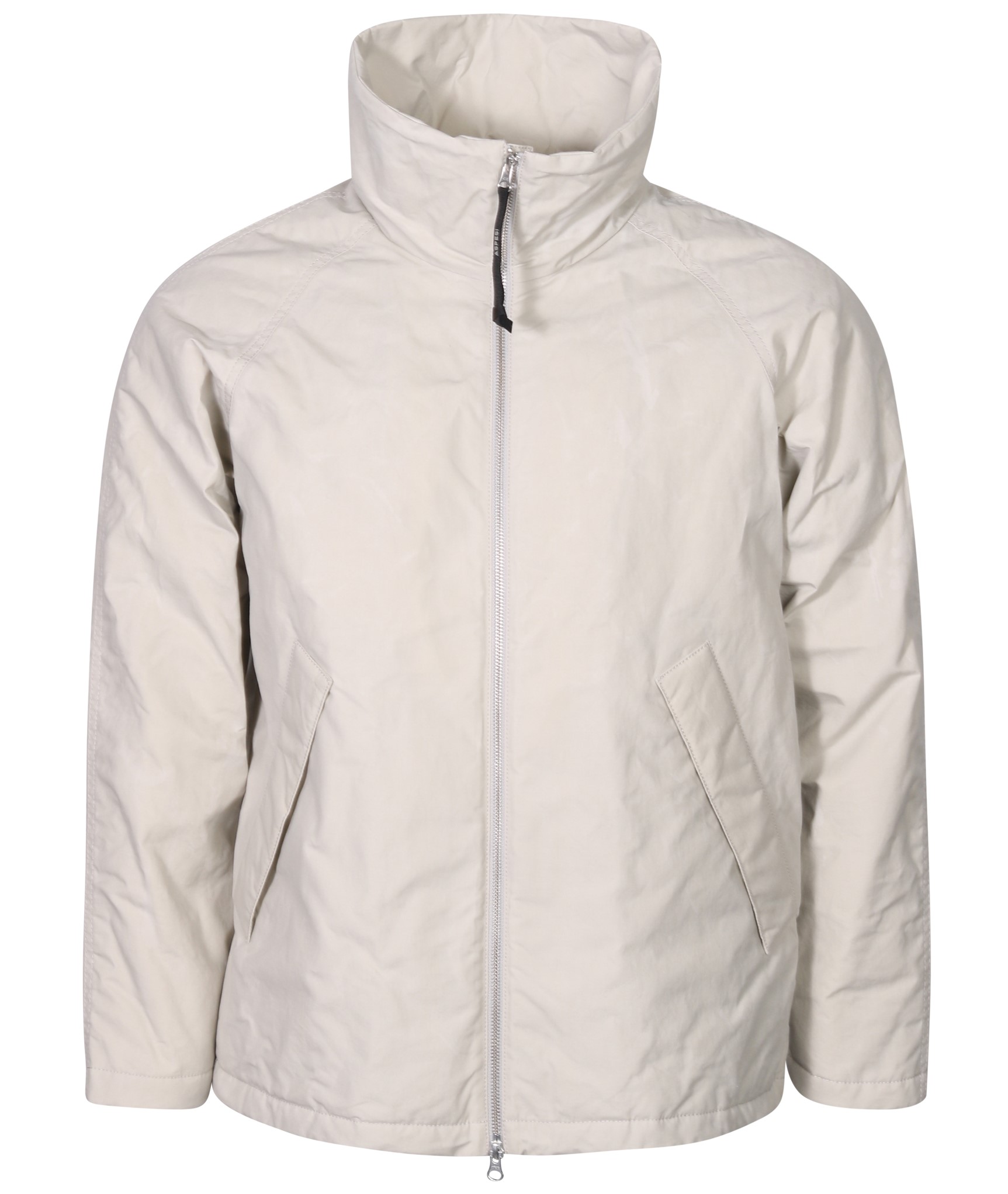 ASPESI Soft Padded Cotton Jacket in Beige
