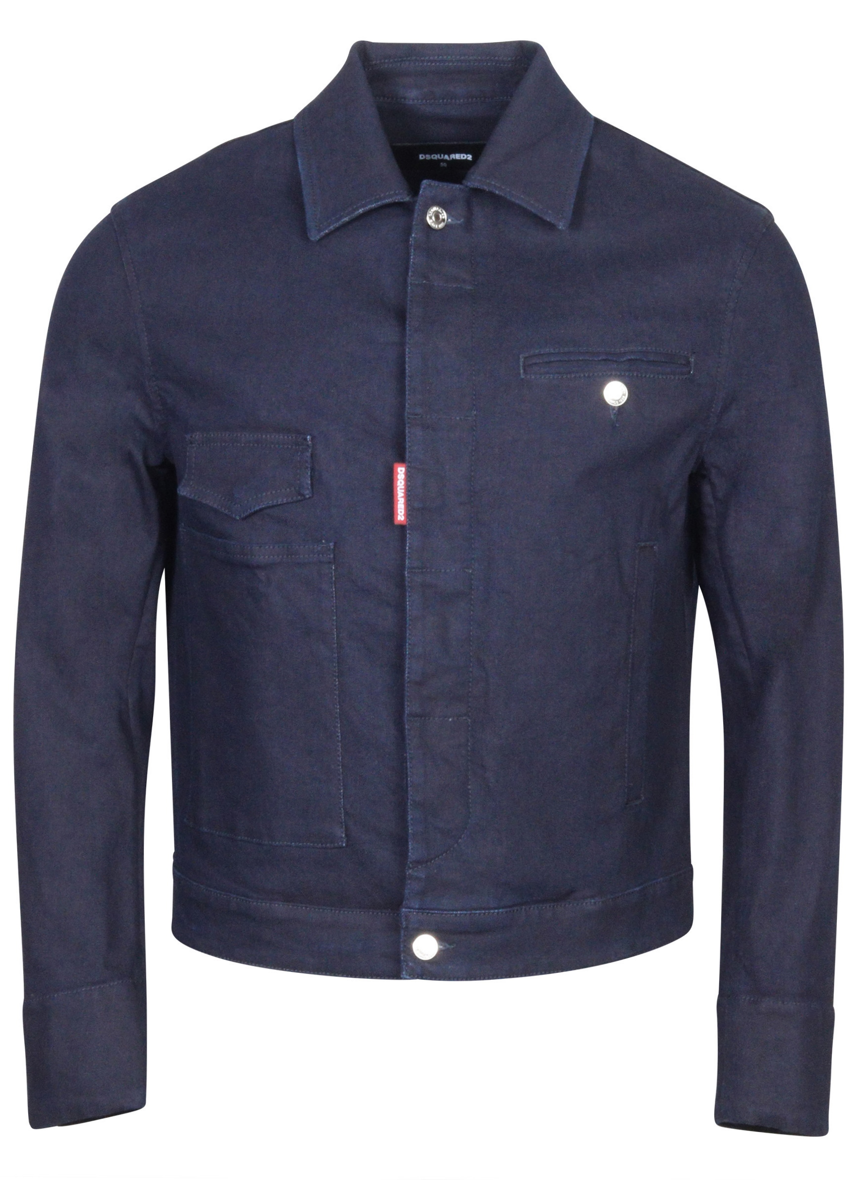 Dsquared Denim Jacket Dark Navy