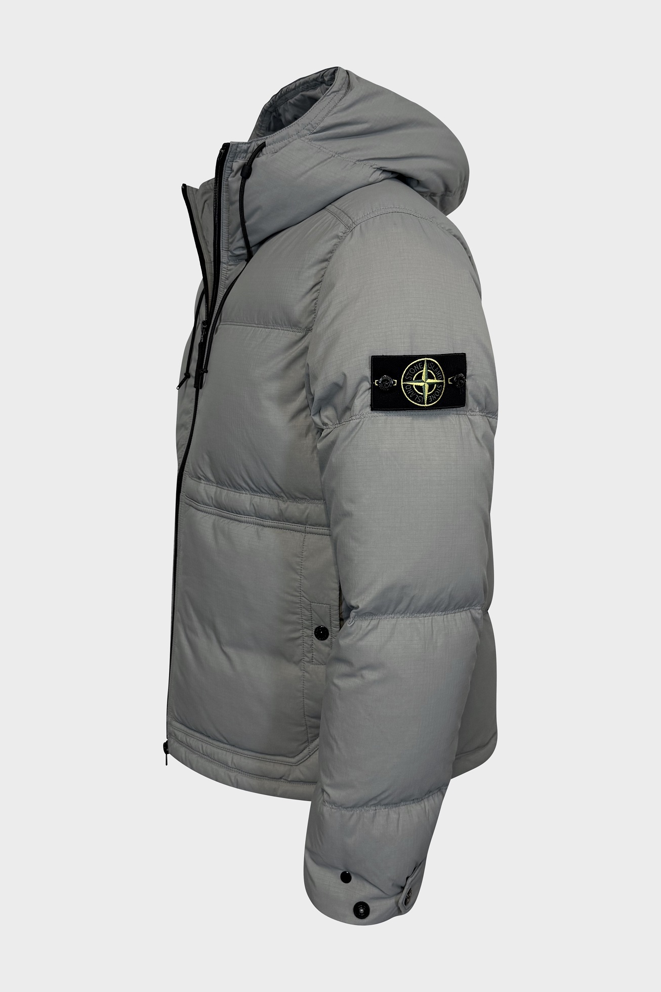 STONE ISLAND Matt Ripstop Cordura® Down Jacket in Grey