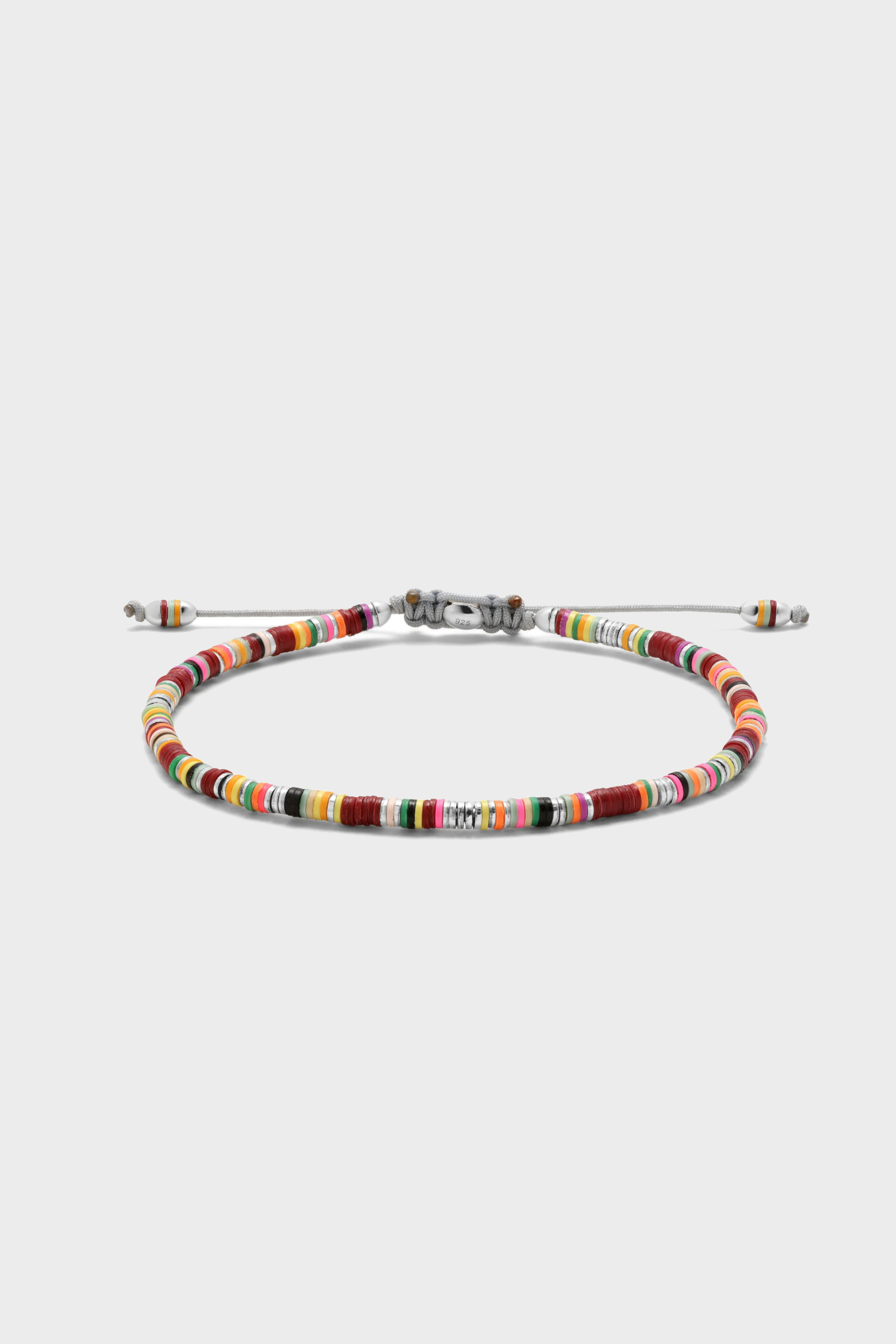 MAOR Mini Malli Bracelet in Maroon Mix XL / 8,5''
