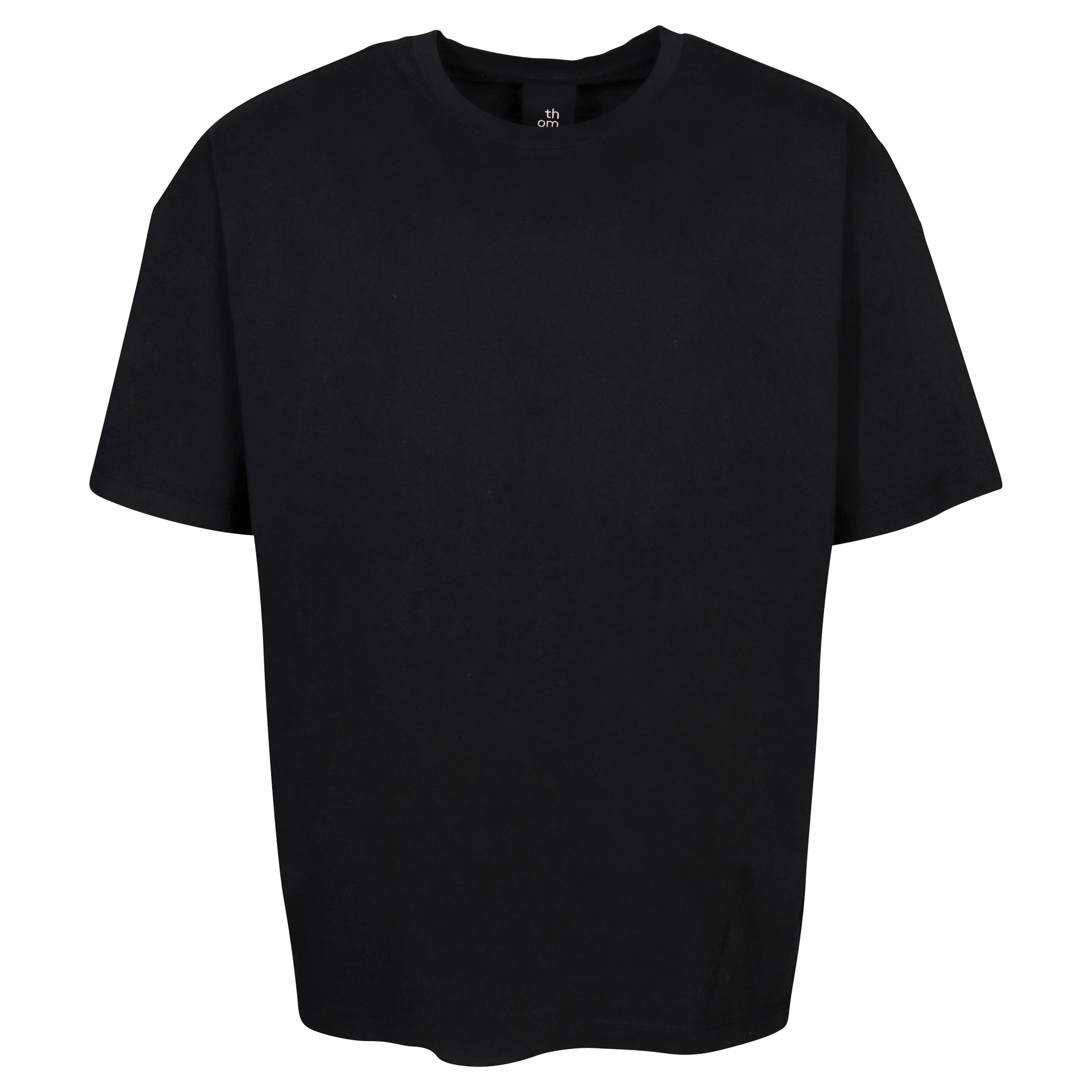 Thom Krom Crew Neck T-Shirt in Black