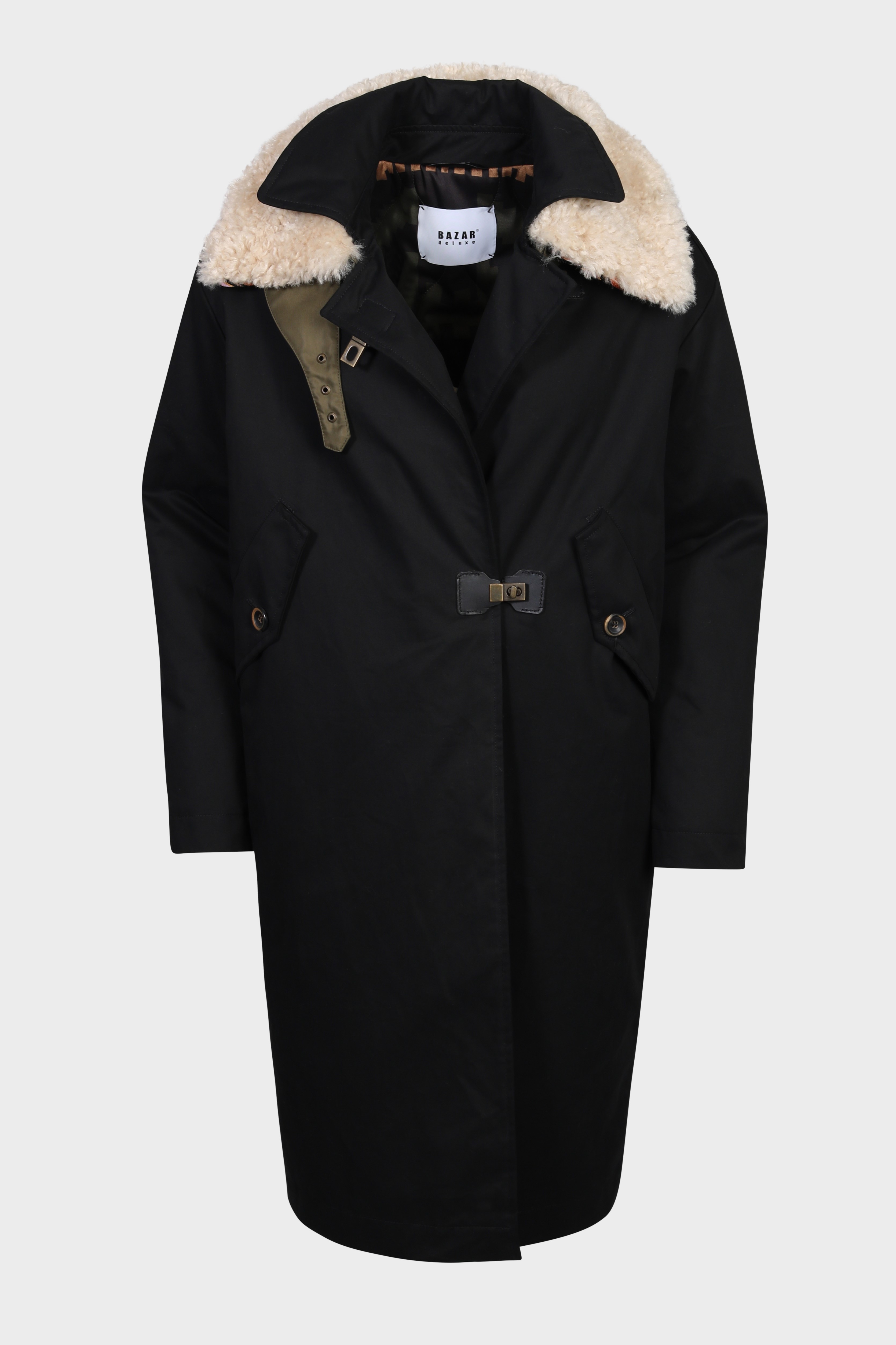 BAZAR DELUXE Parka in Black IT44 / DE38