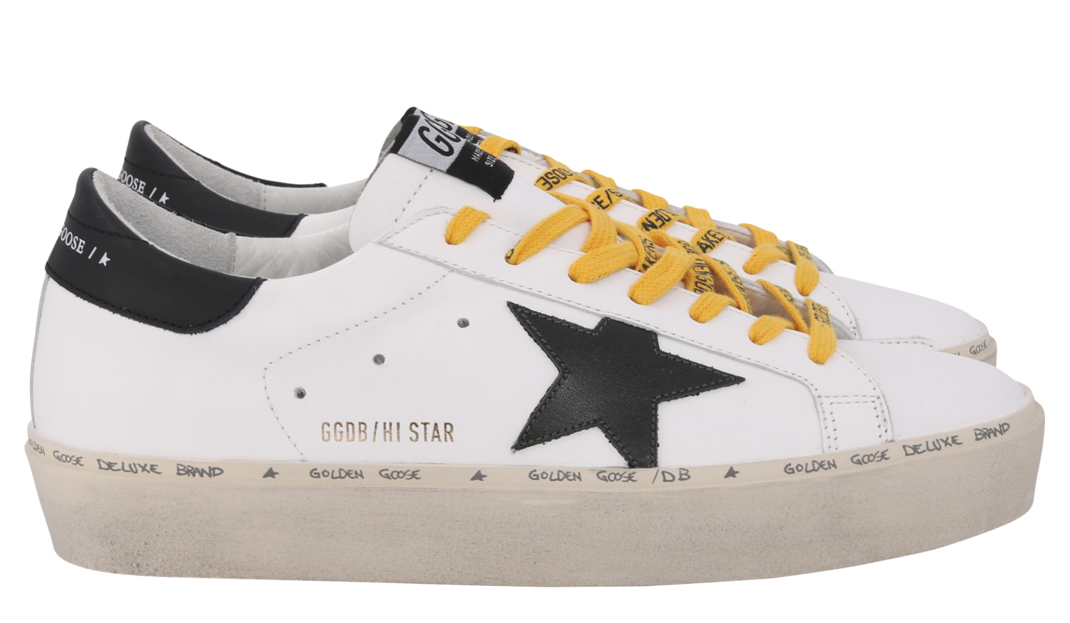Golden Goose Hi Star White/Black