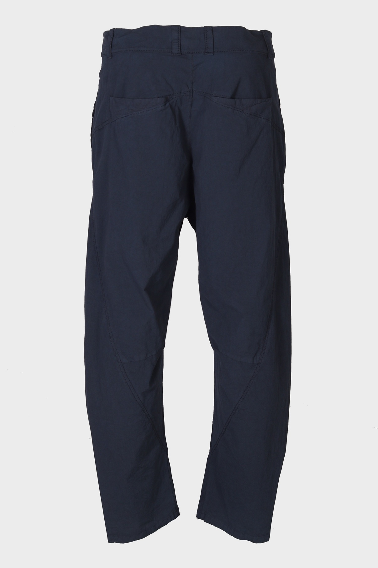 TRANSIT UOMO Cotton Stretch Pant in Blue