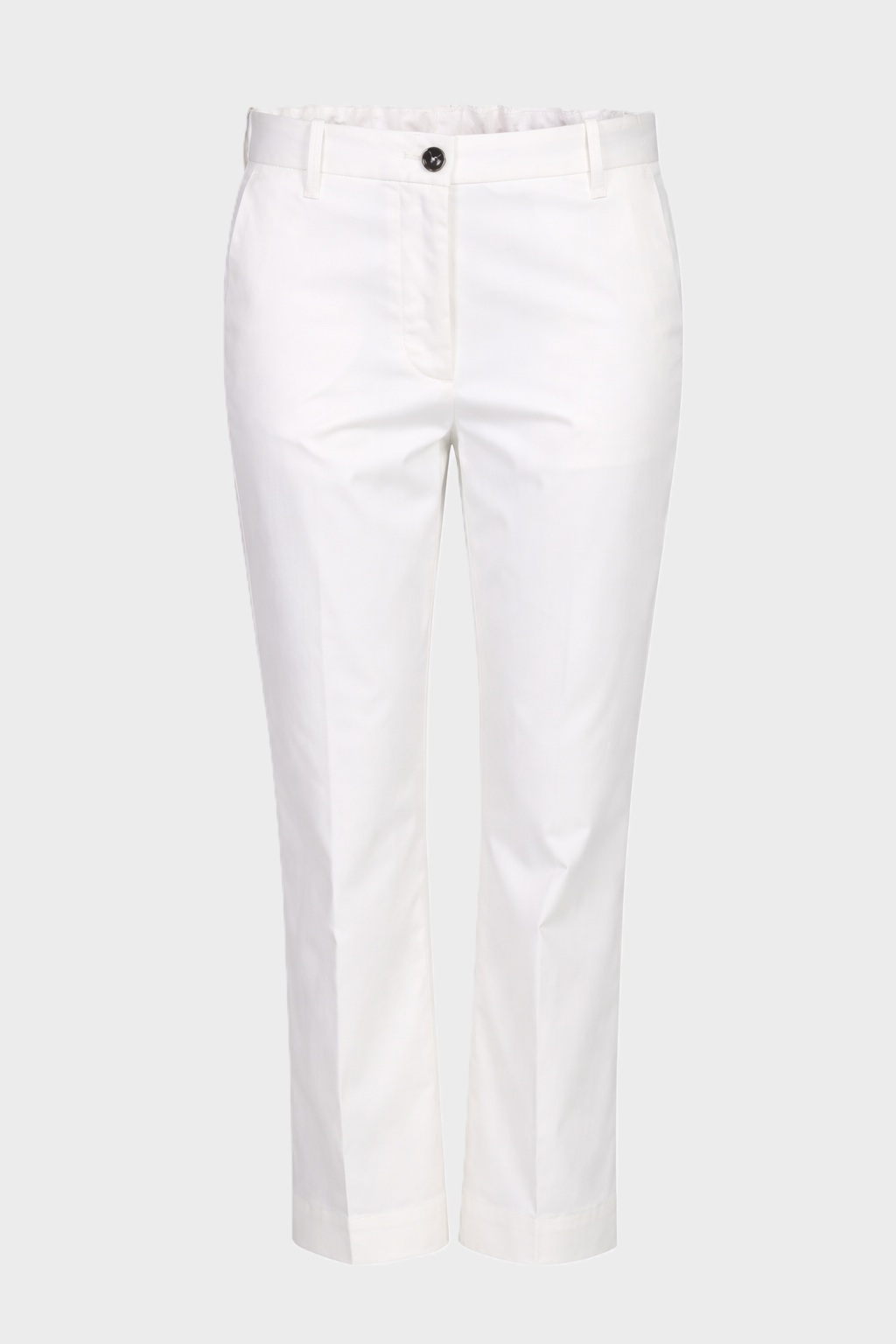 NINE:INTHE:MORNING Magda Cropped Bootcut in Offwhite