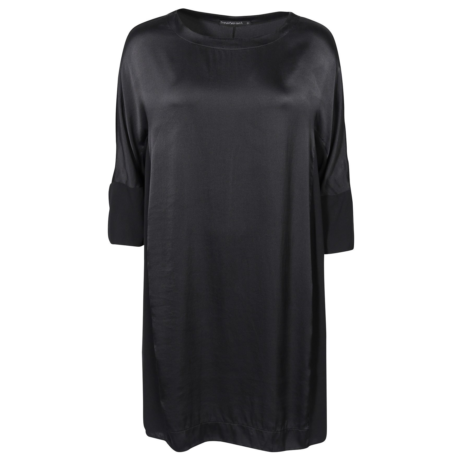 TRANSIT PAR SUCH Silk Dress in Black