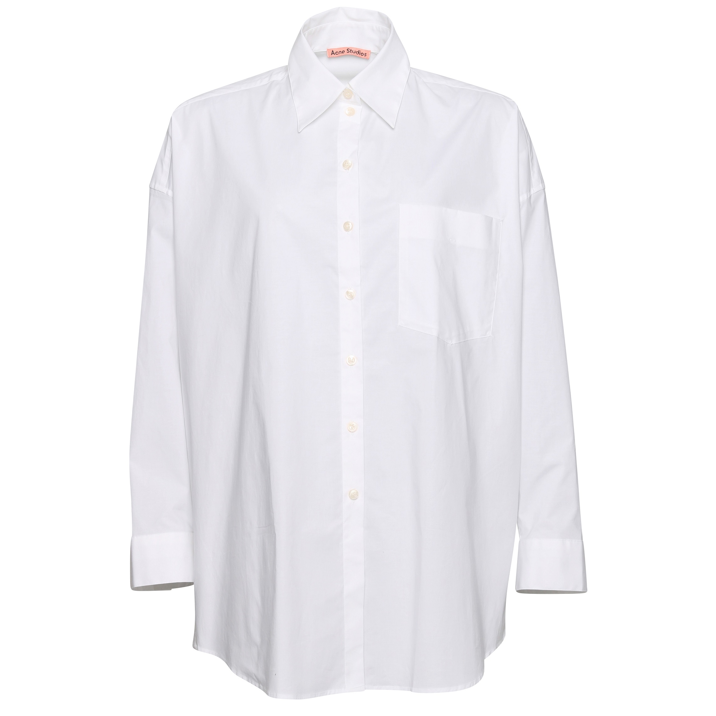 Acne Studios Oversize Blouse in White