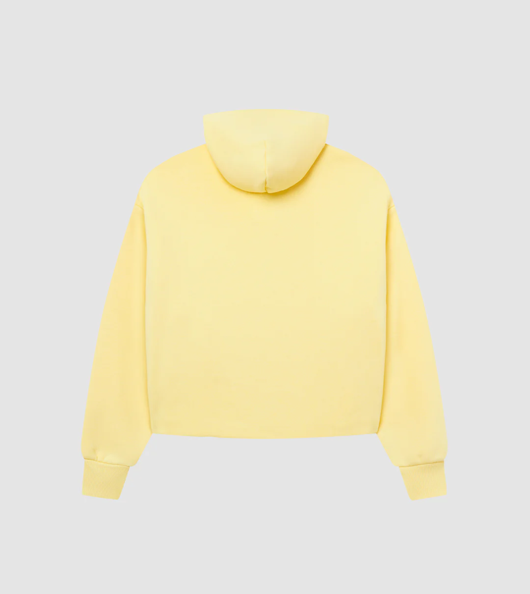 PERPLEX Two Way Zip Hoodie in Butter