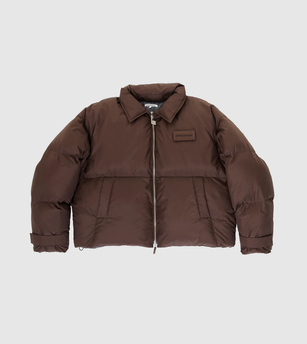 PERPLEX Puffer Jacket in Brown