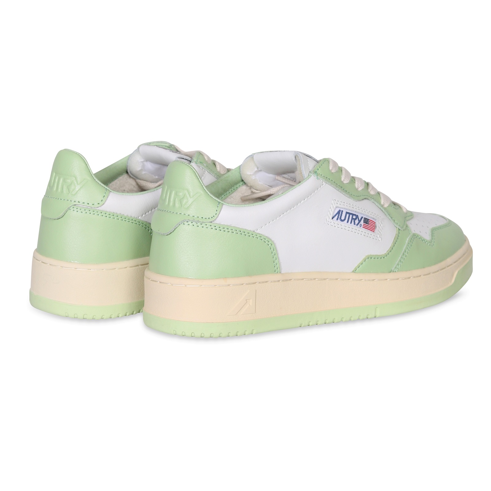 AUTRY ACTION SHOES Low Sneaker White/Nile Green 41