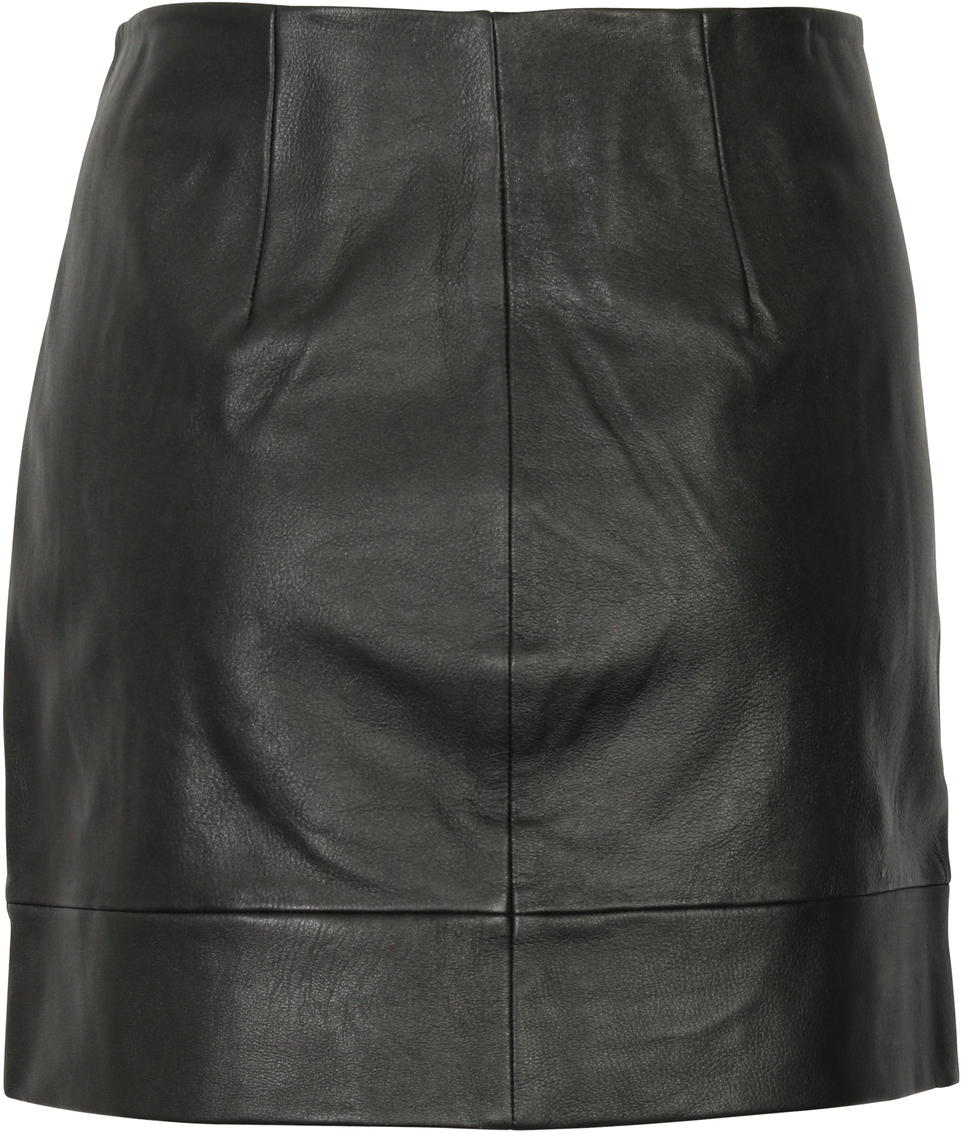 Nikkie Leather Skirt Black/Silver Studs