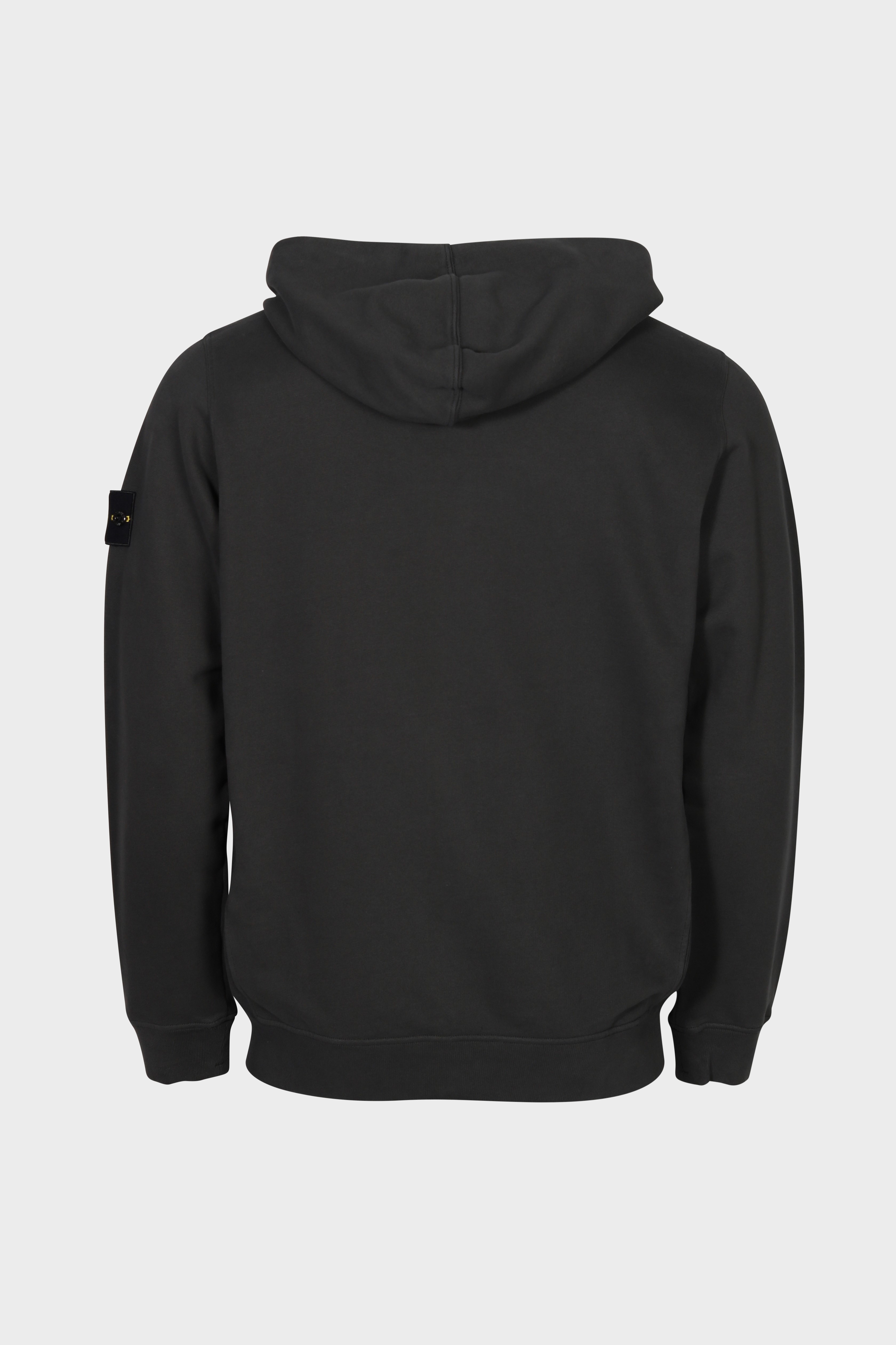 STONE ISLAND Zip Hoodie in Dark Grey 3XL