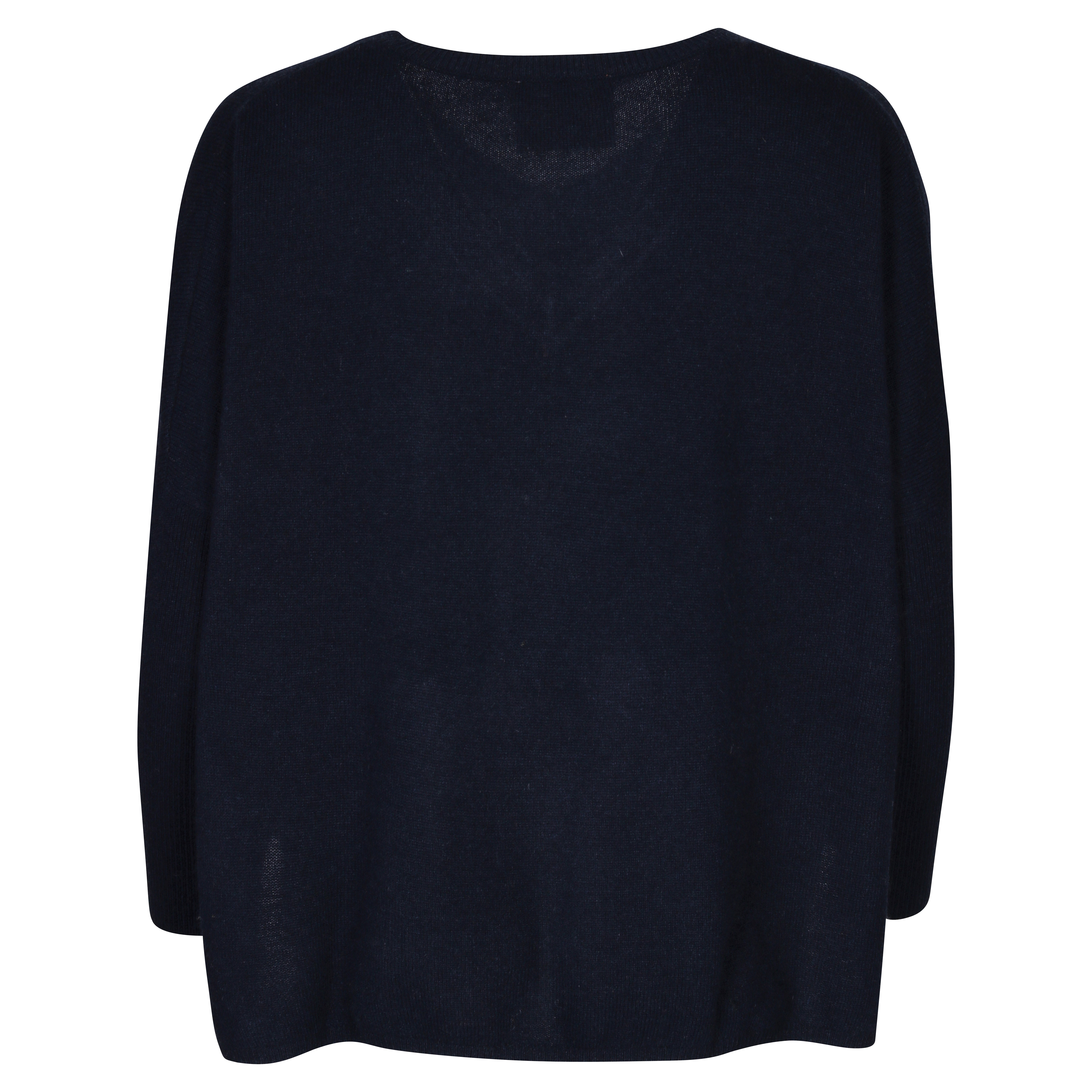 Absolut Cashmere Poncho Sweater in Navy M