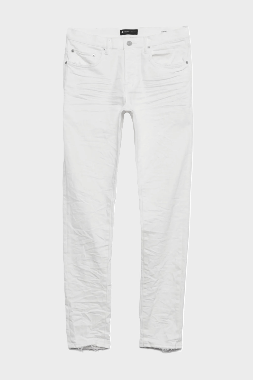 PURPLE-BRAND Skinny Jeans P001 in Optic White
