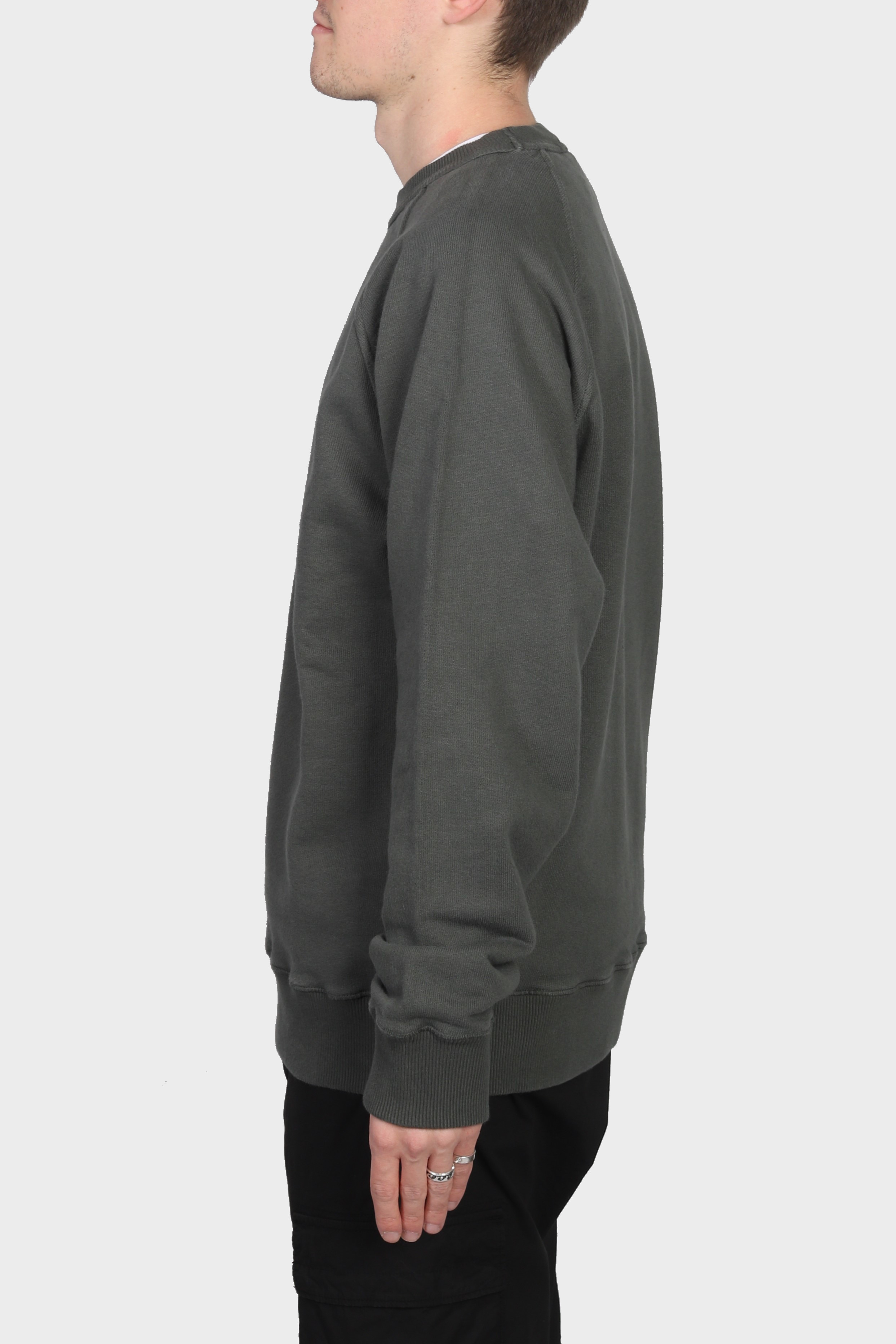 STONE ISLAND Stamp Sweatshirt in Green 2XL