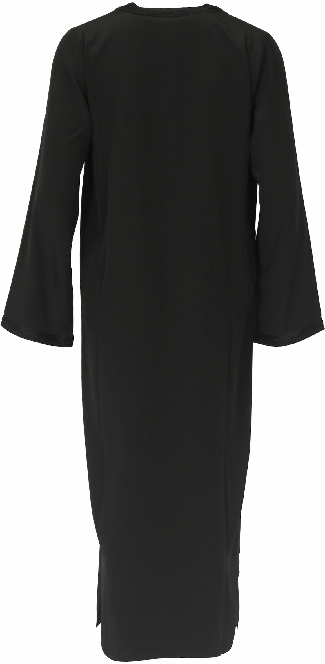 Nili Lotan Silk Dress Moroccan Black Embroidered M