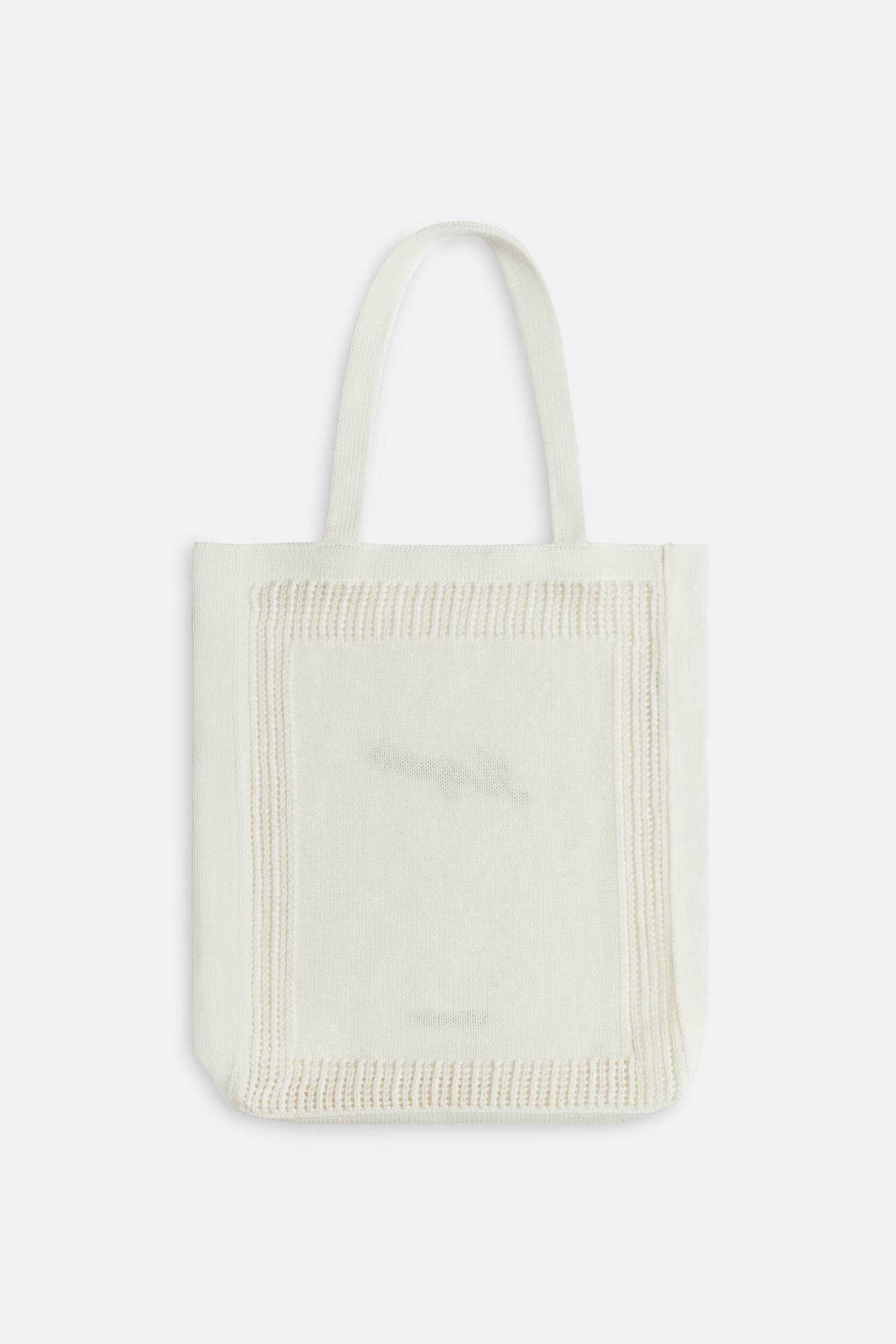 AXEL ARIGATO Oceane Knitted Shopper in Off White