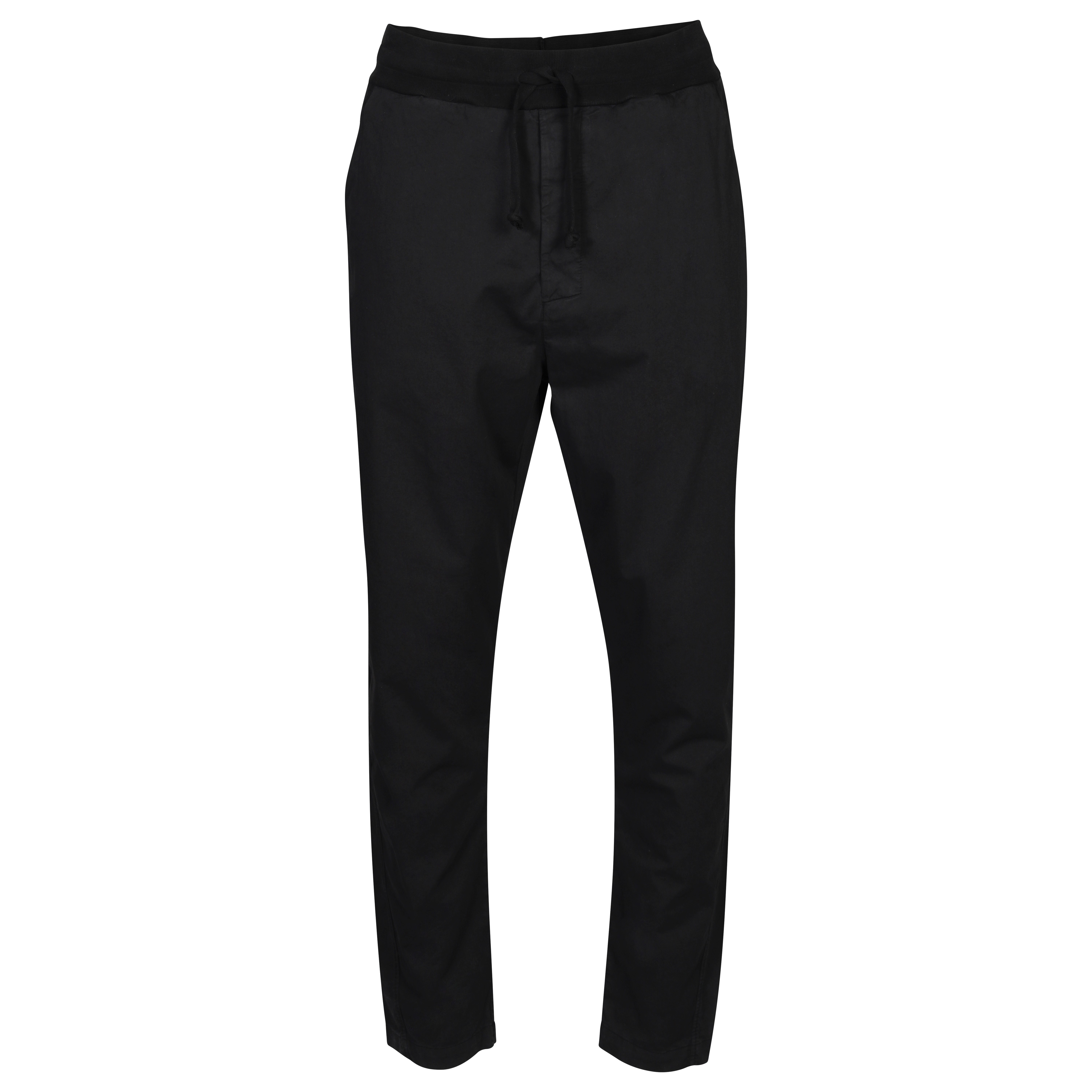 Transit Uomo Cotton/Elastane Pant in Black