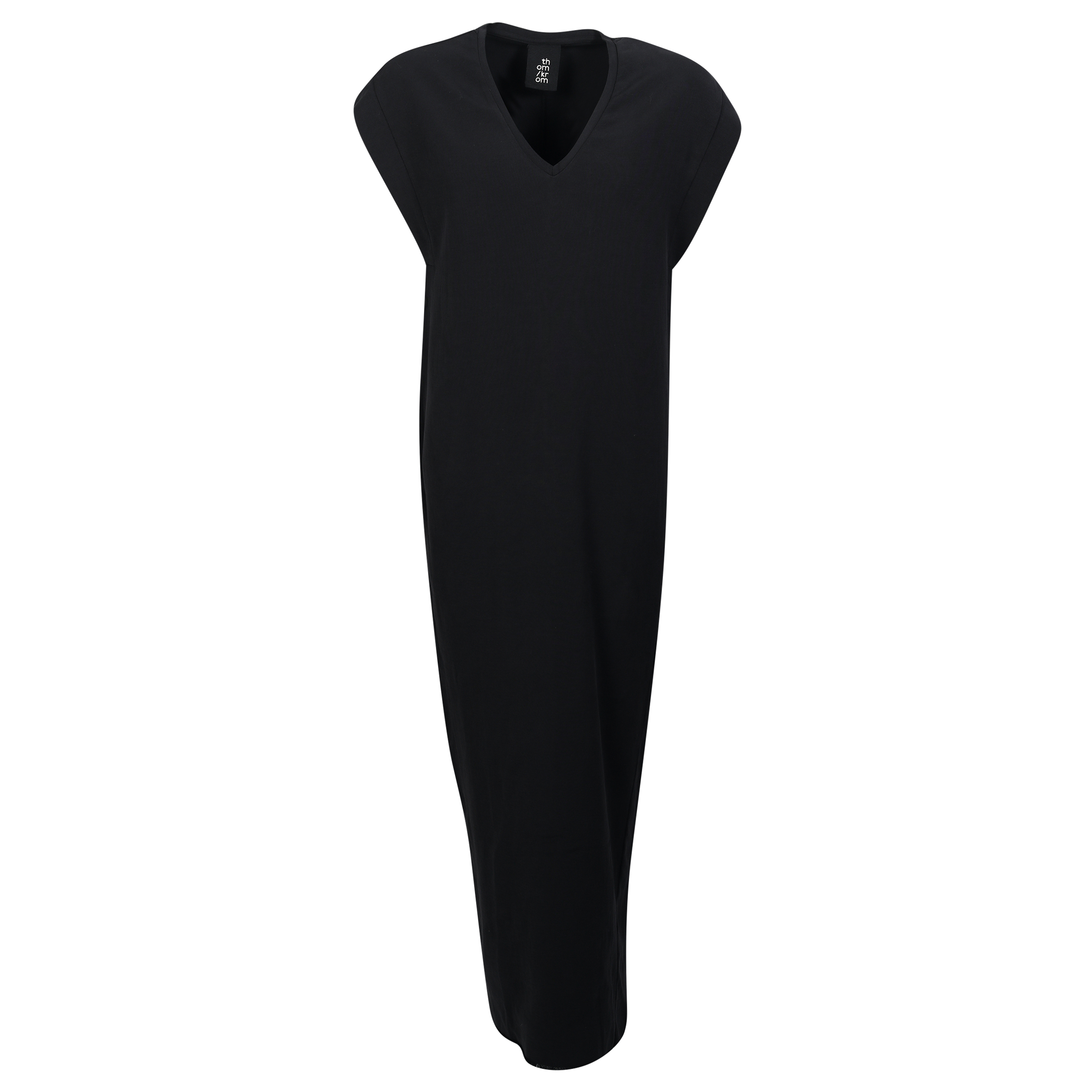 Thom Krom V-Neck Dress in Black