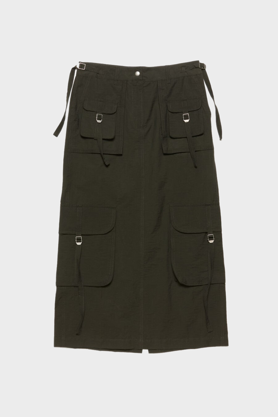 ACNE STUDIOS Cargo Skirt in Dark Grey 38