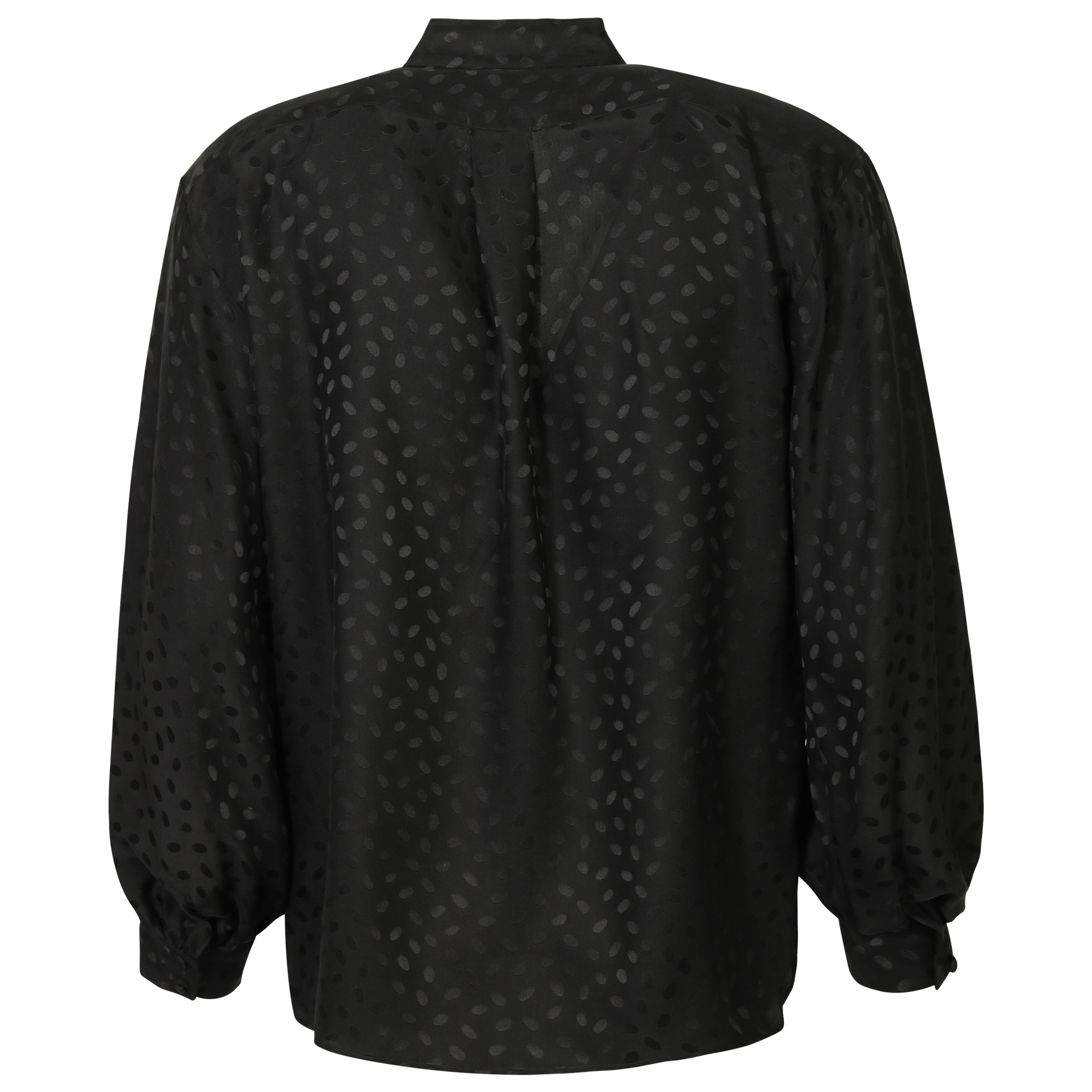 Nili Lotan Silk Blouse Joey Black