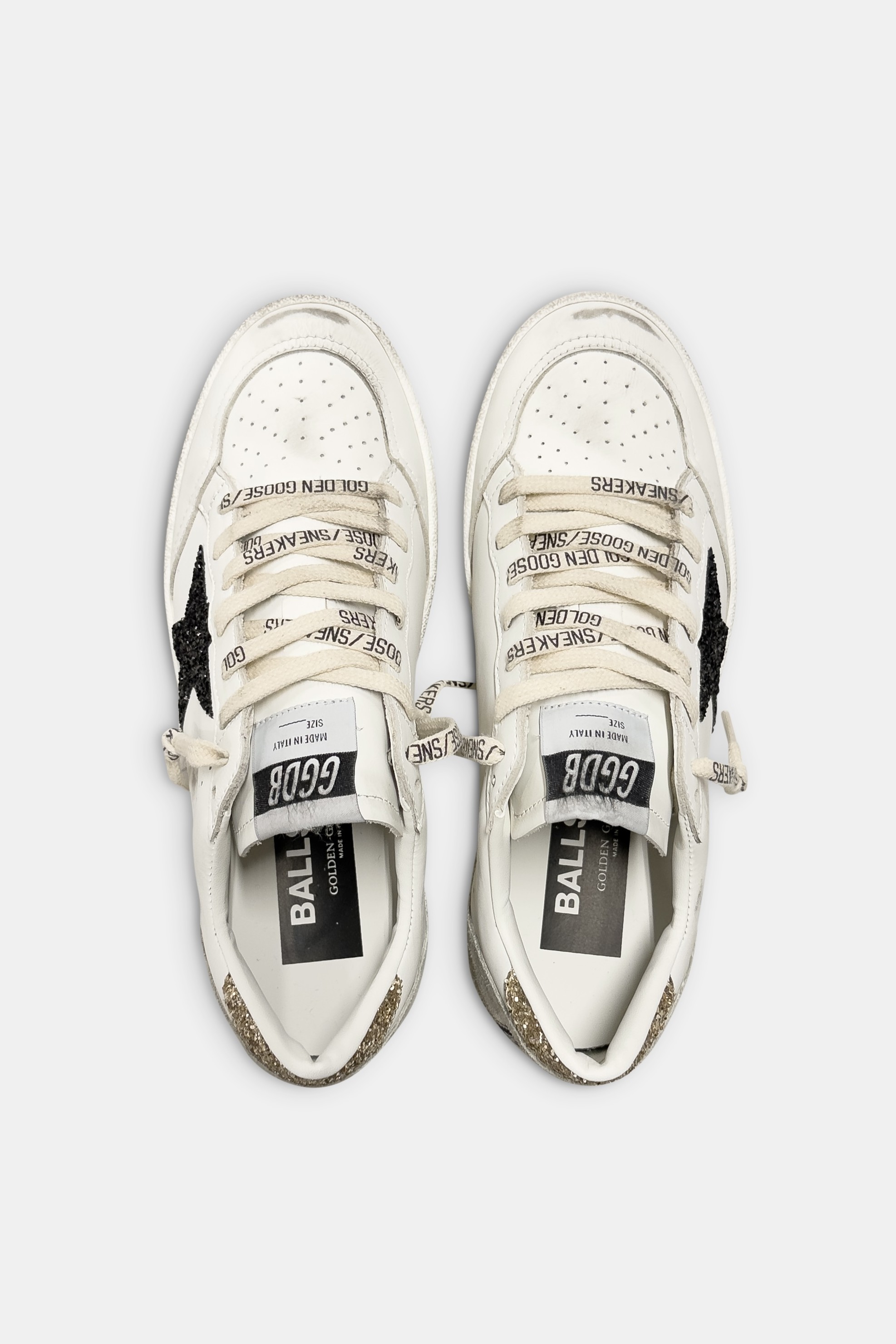 GOLDEN GOOSE Ballstar Glitter Star