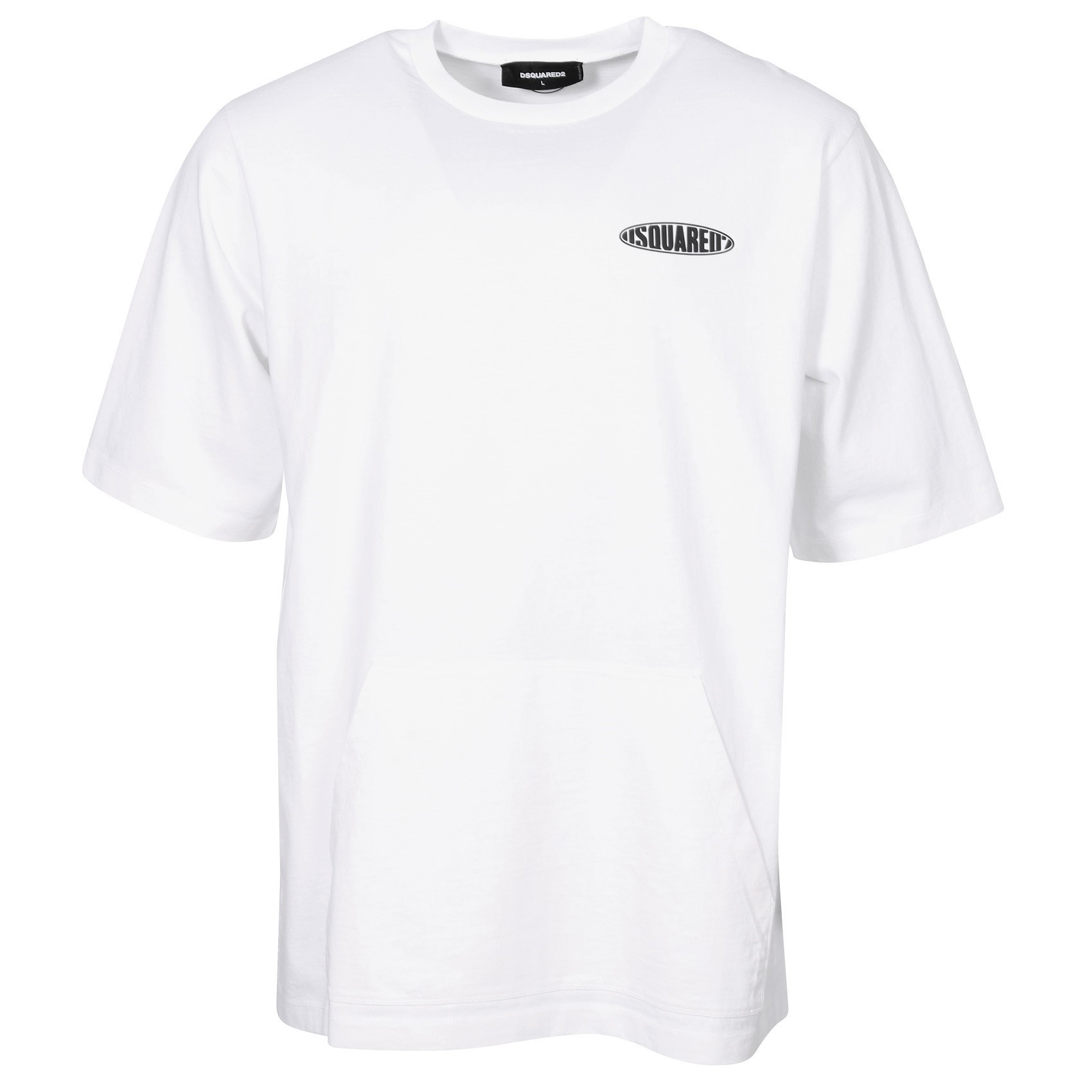 DSQUARED2 Surf Board T-Shirt in White