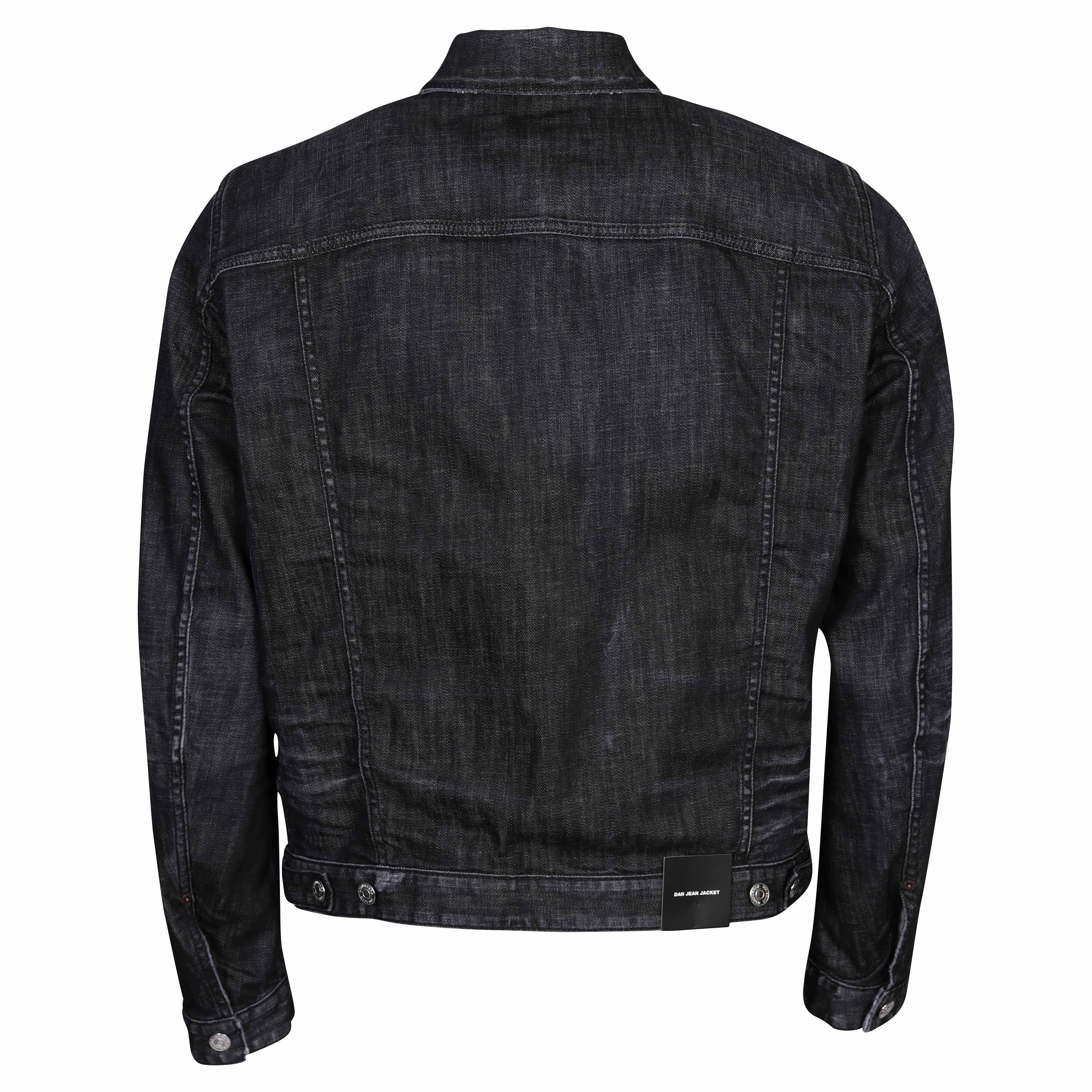 Dsquared Dan Denim Jacket Black Washed