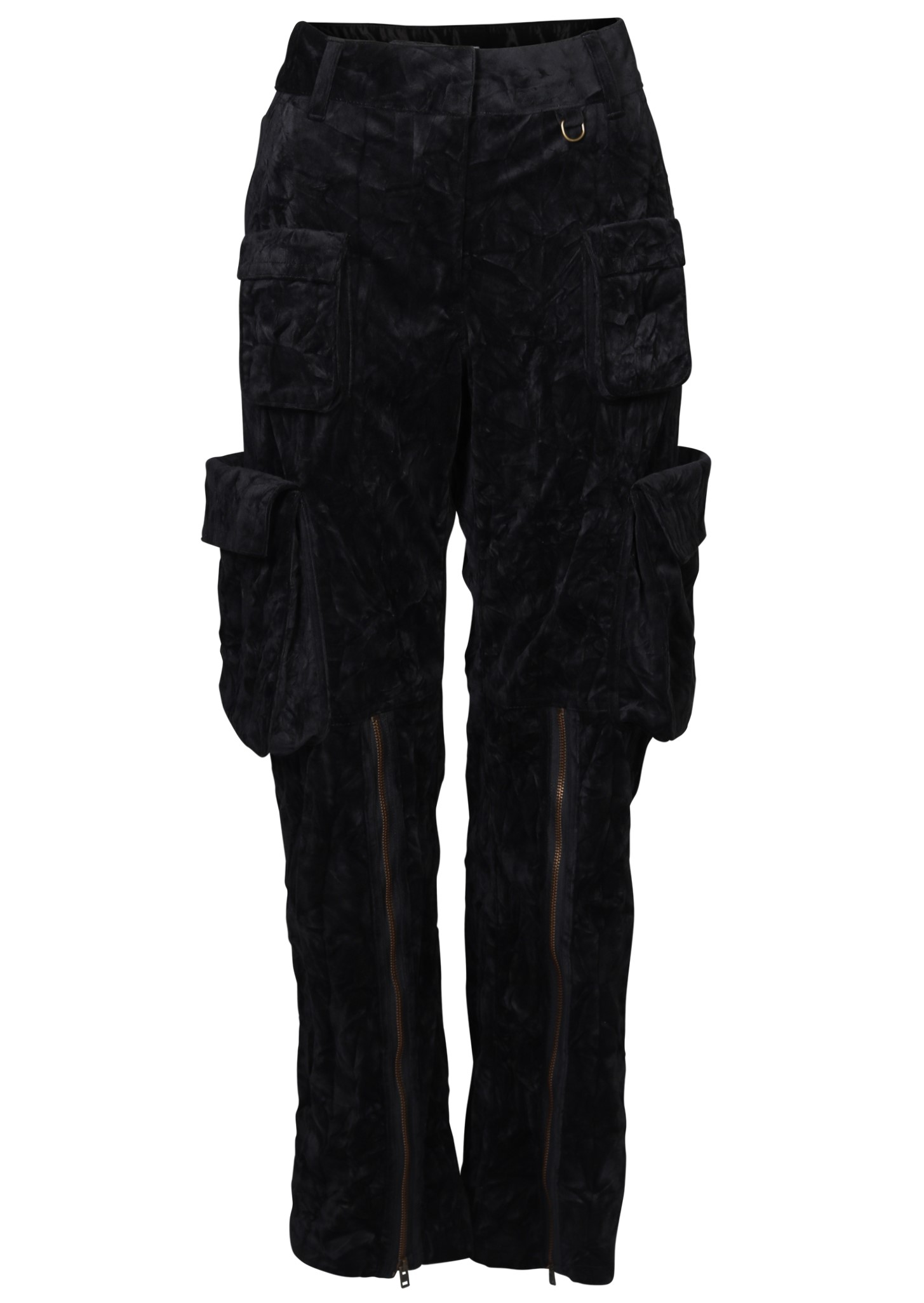 ACNE STUDIOS Velvet Cargopant in Black