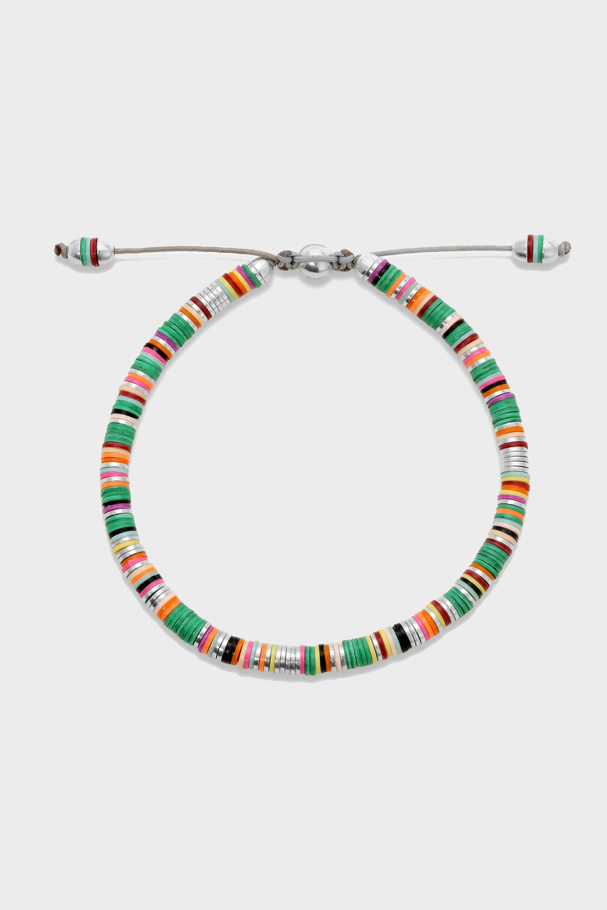 MAOR Malli Bracelet in Green Mix XL / 8,5''