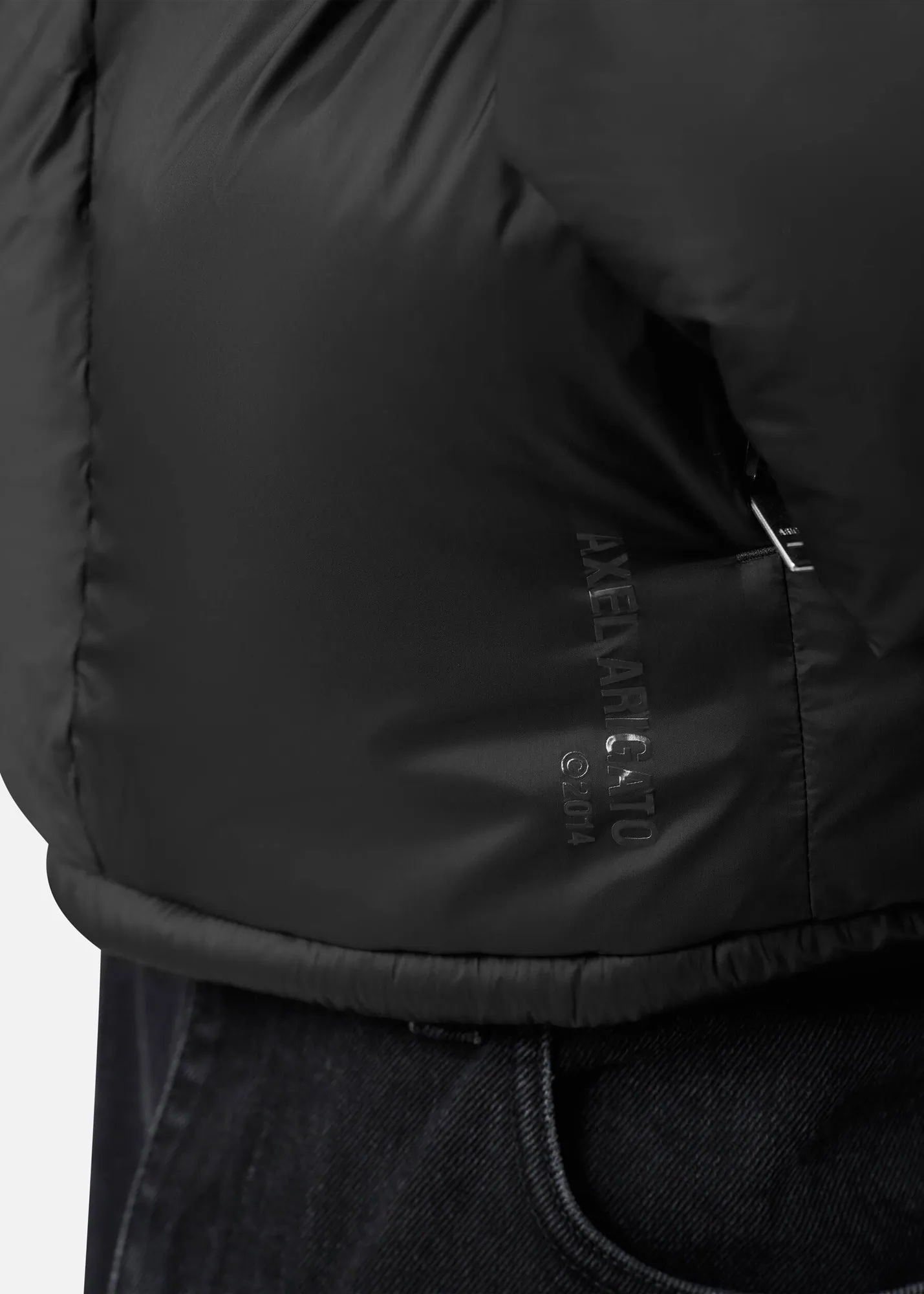AXEL ARIGATO Lunar Puffer Jacket in Black AXEL ARIGATO Lunar Puffer Jacket in Black
