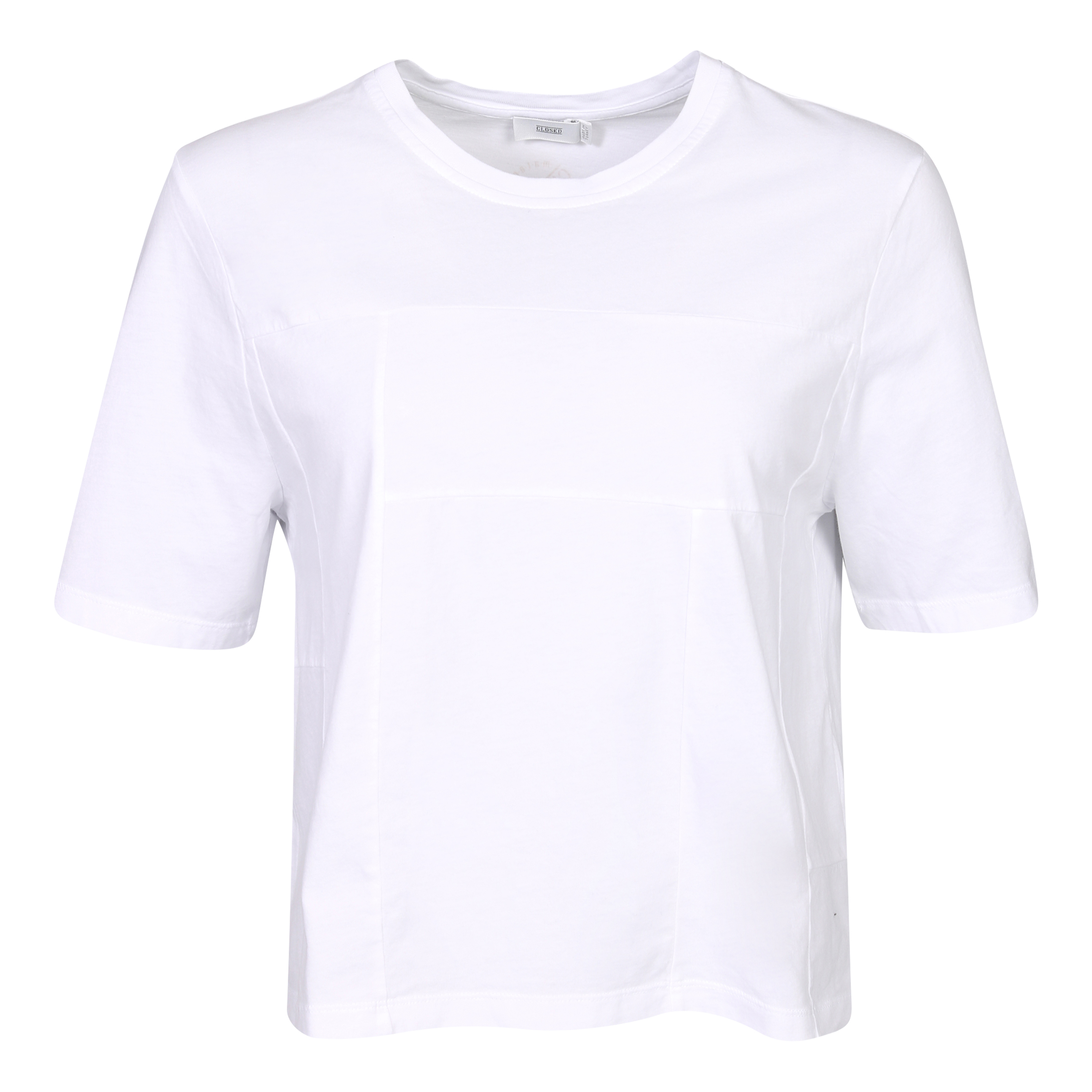 Closed Patchwork T-Shirt  in White