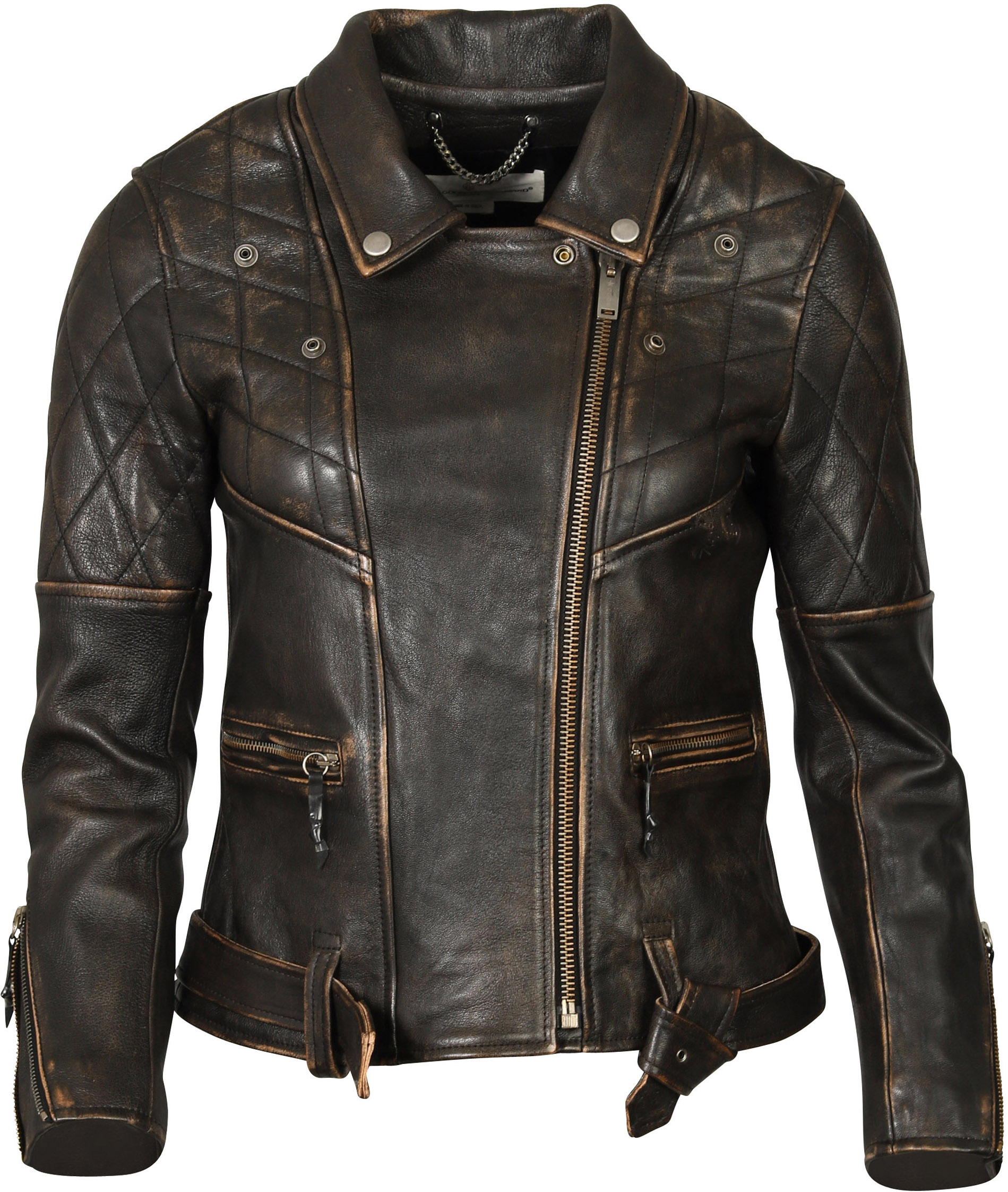 Golden Goose Leatherjacket Chiodo Black