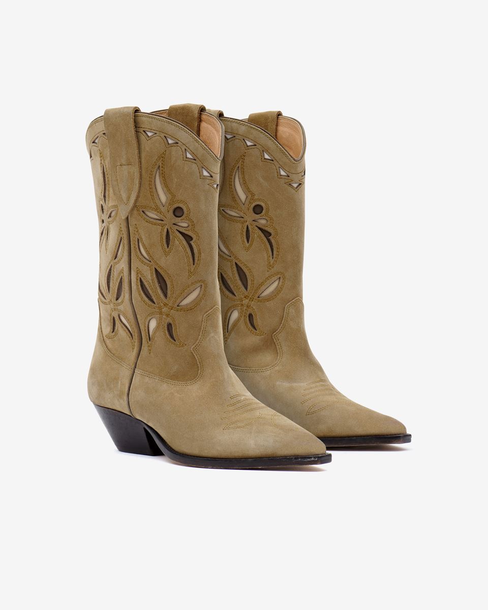 ISABEL MARANT Duerto Boots in Taupe 39