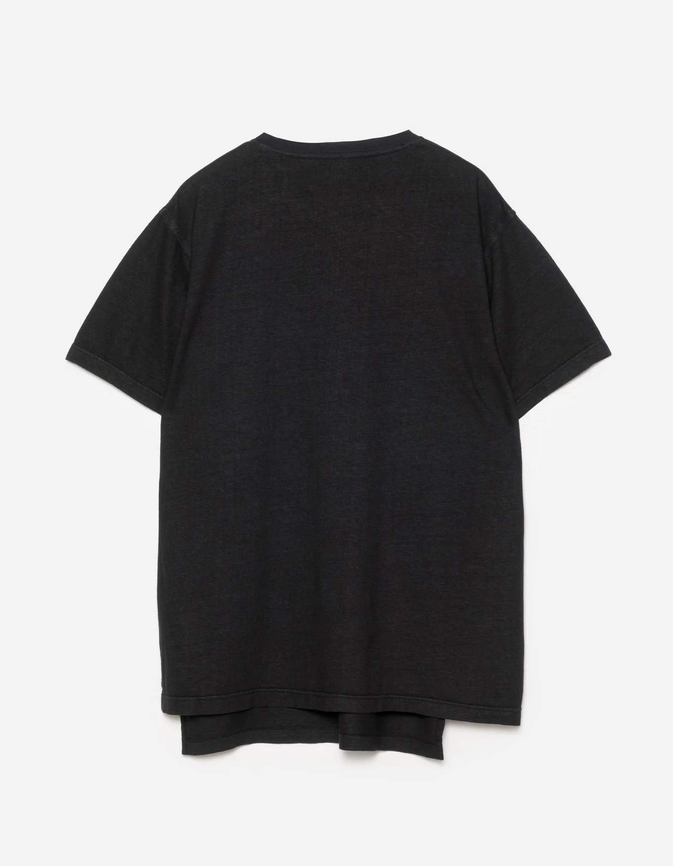 MAHARISHI 6000 Monk Organic Hemp T-Shirt in Black MAHARISHI 6000 Monk Organic Hemp T-Shirt in Black