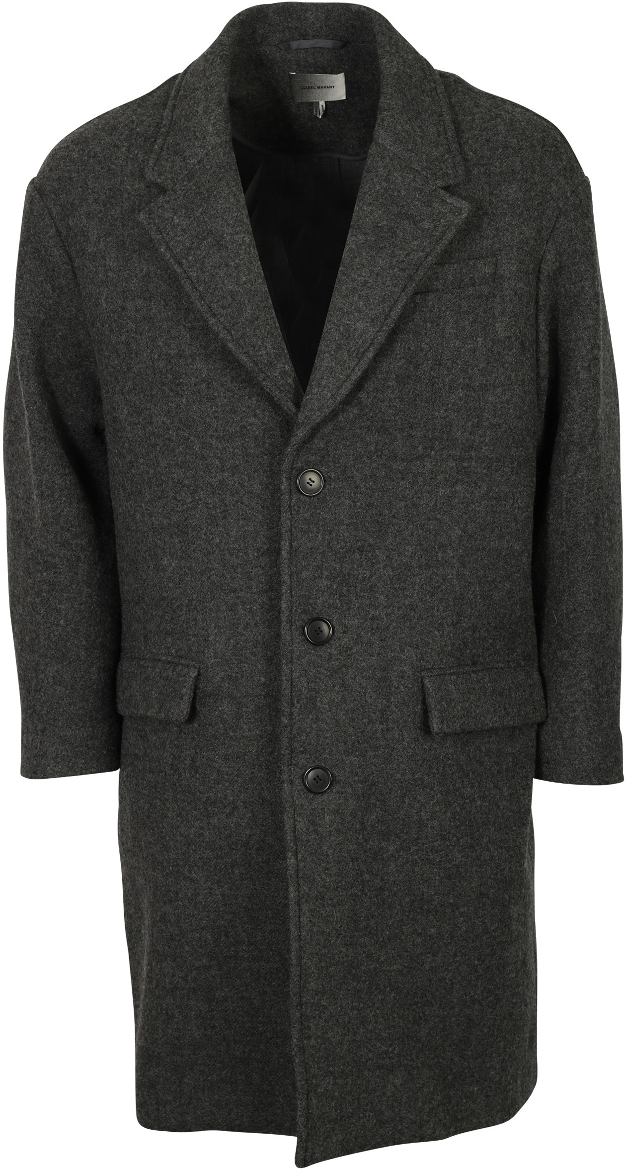 Isabel Marant Coat Stanton Anthracite